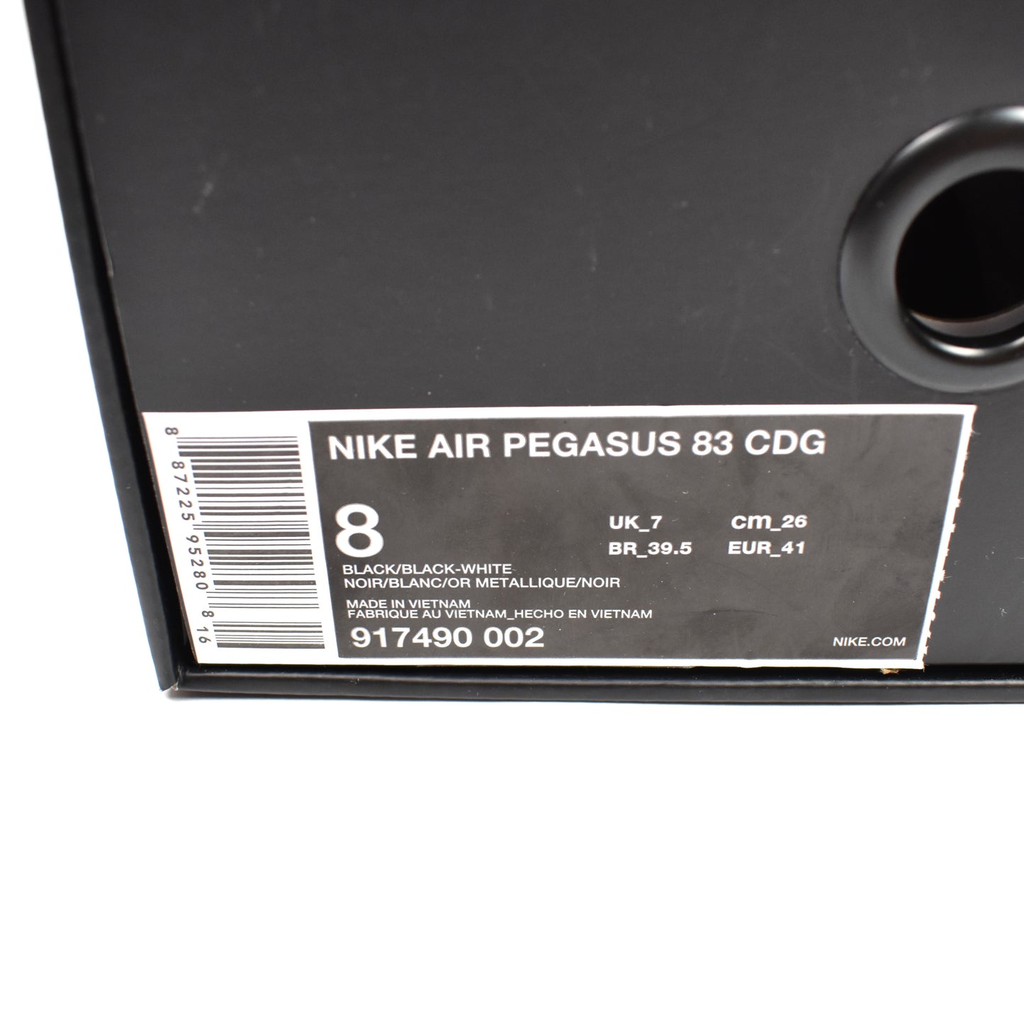 Comme des Garcons x THE MET - Nike Air Pegasus 83 CDG