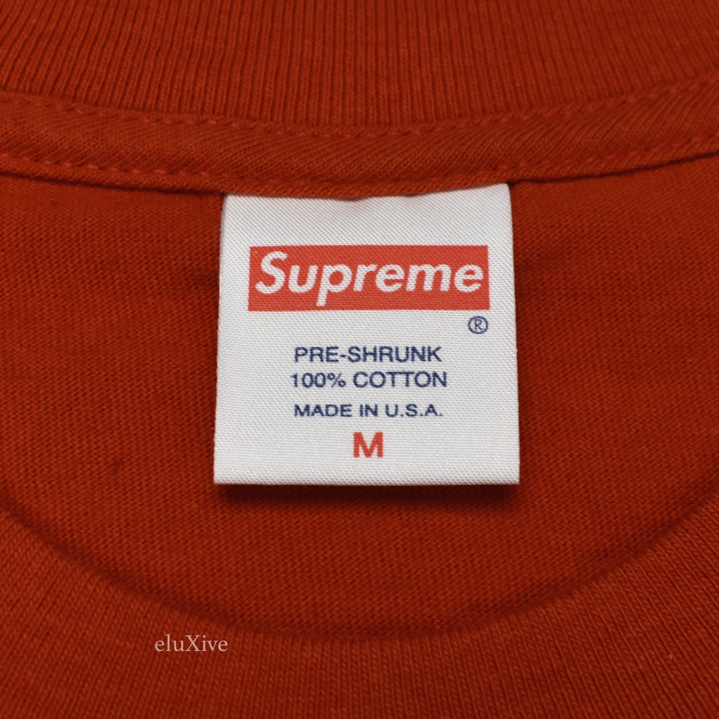 Supreme - Red Spinach Logo T-Shirt