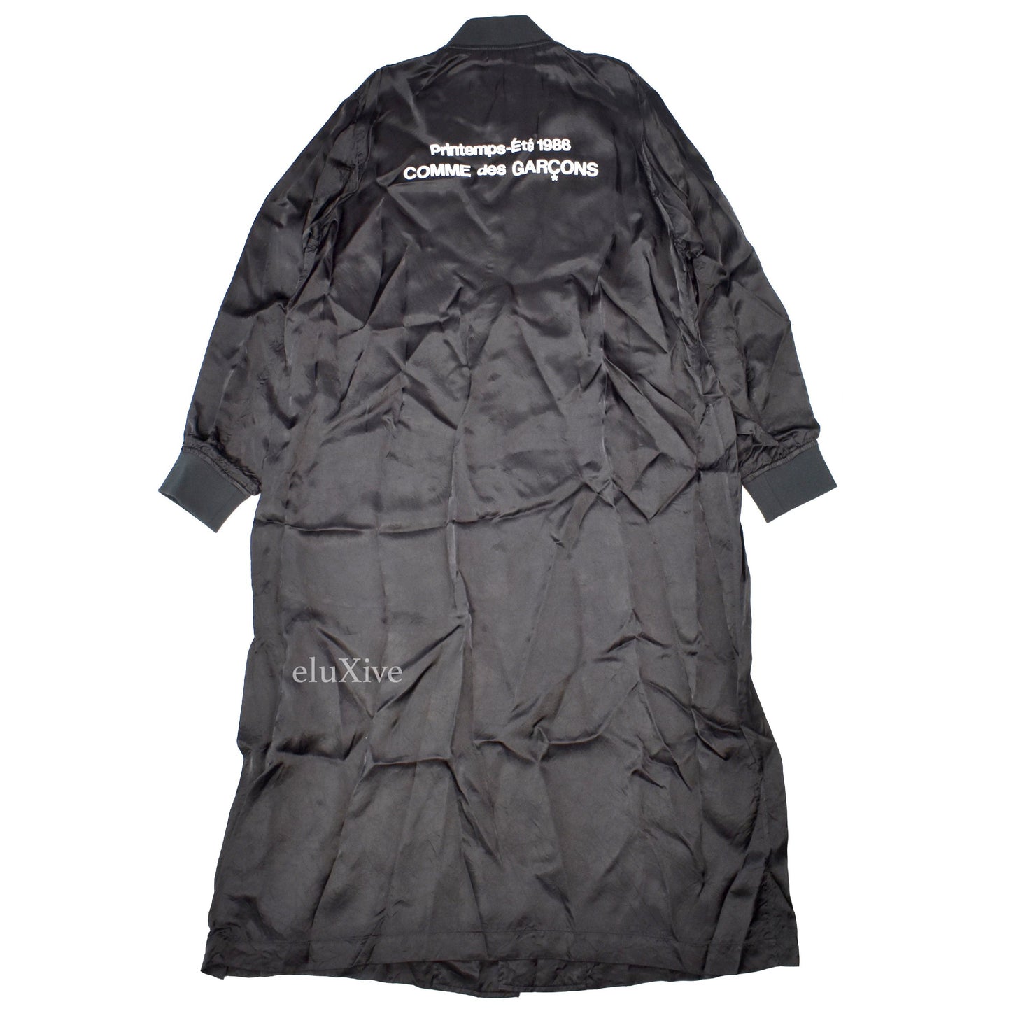 Comme Des Garcons - S/S 1986 Satin Staff Coat