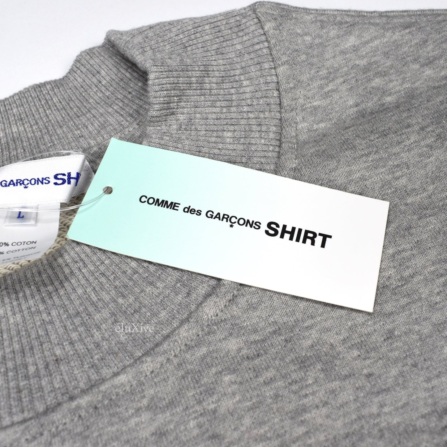 Comme des Garcons - Gray Long Cuff Sweatshirt