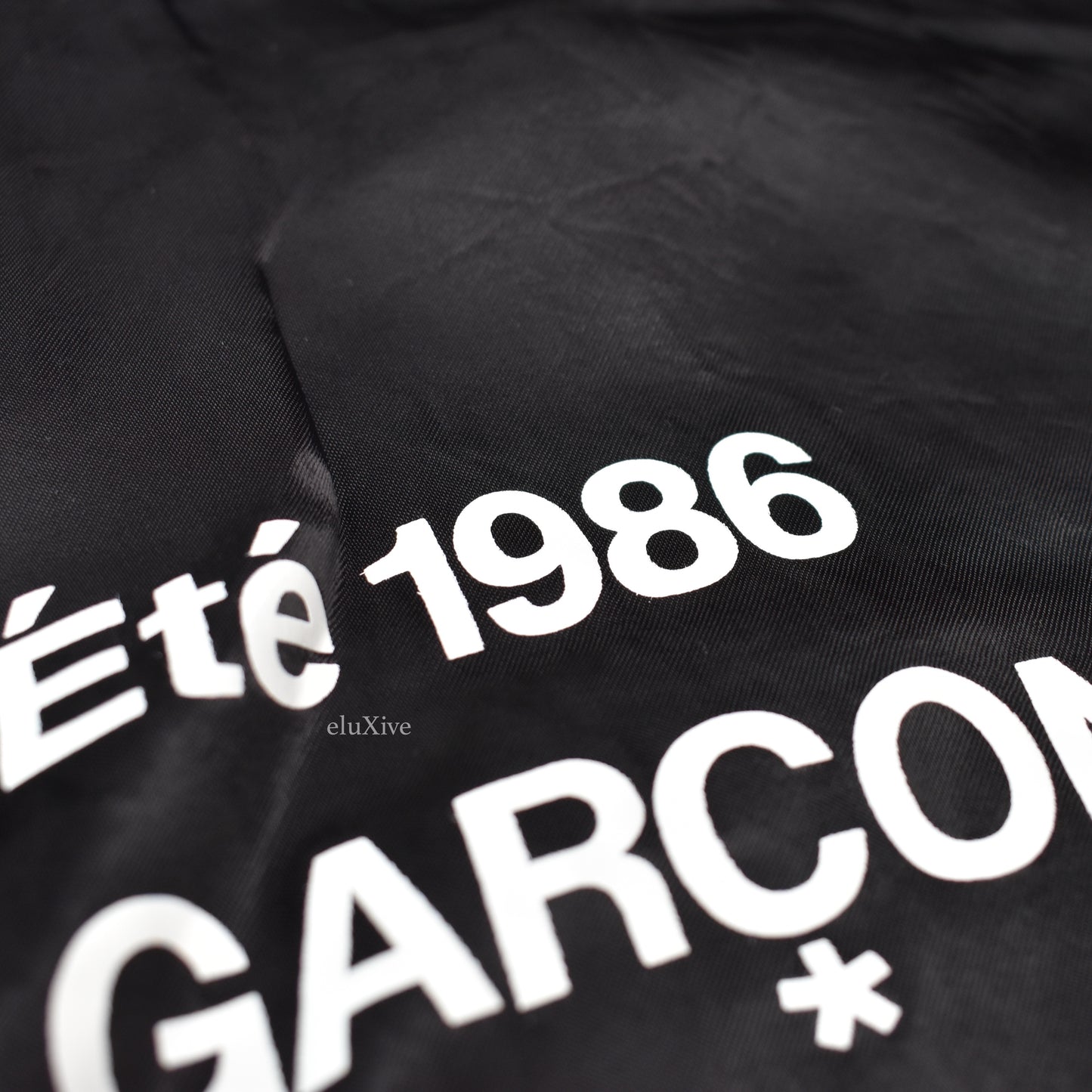 Comme Des Garcons - S/S 1986 Satin Staff Coat