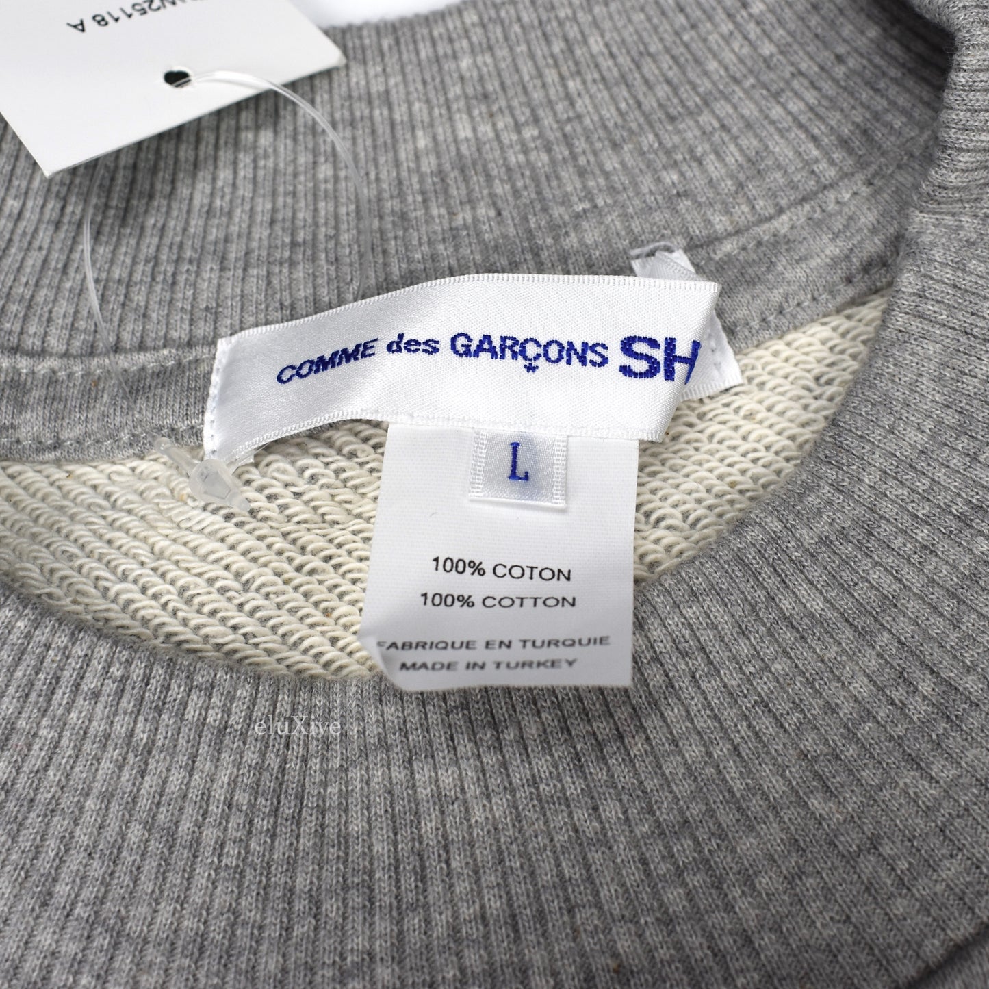 Comme des Garcons - Gray Long Cuff Sweatshirt