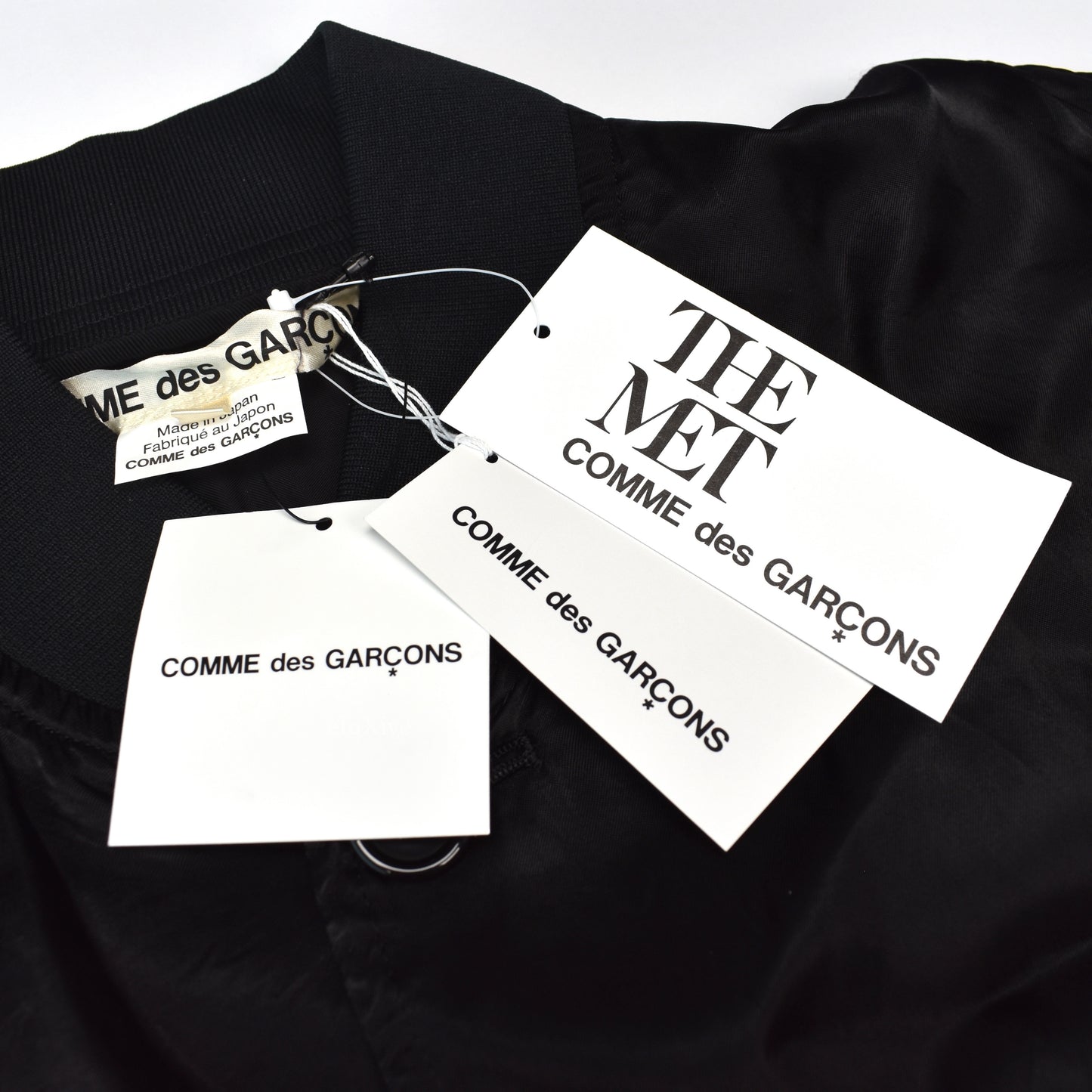Comme Des Garcons - S/S 1986 Satin Staff Coat