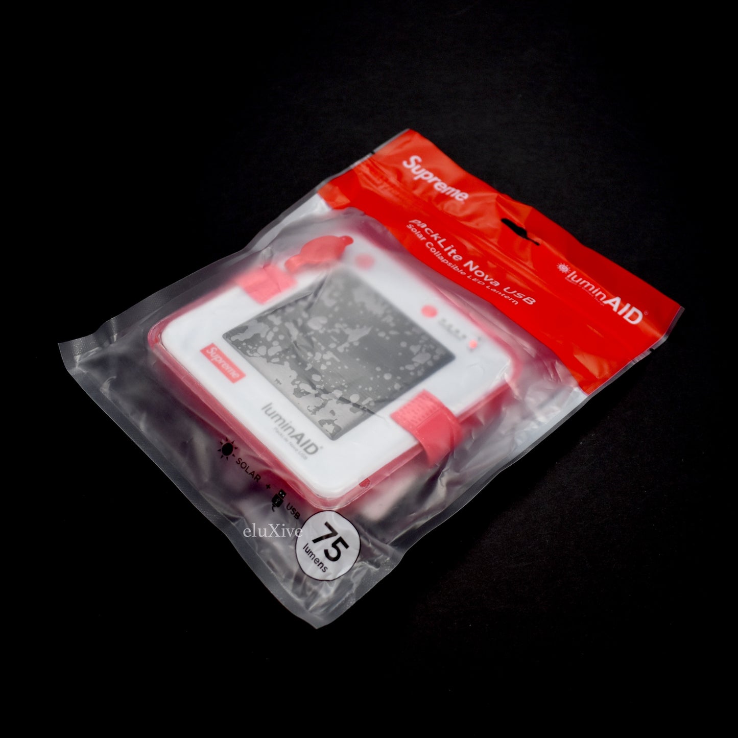 Supreme x LuminAID - Red Box Logo Packlite Nova