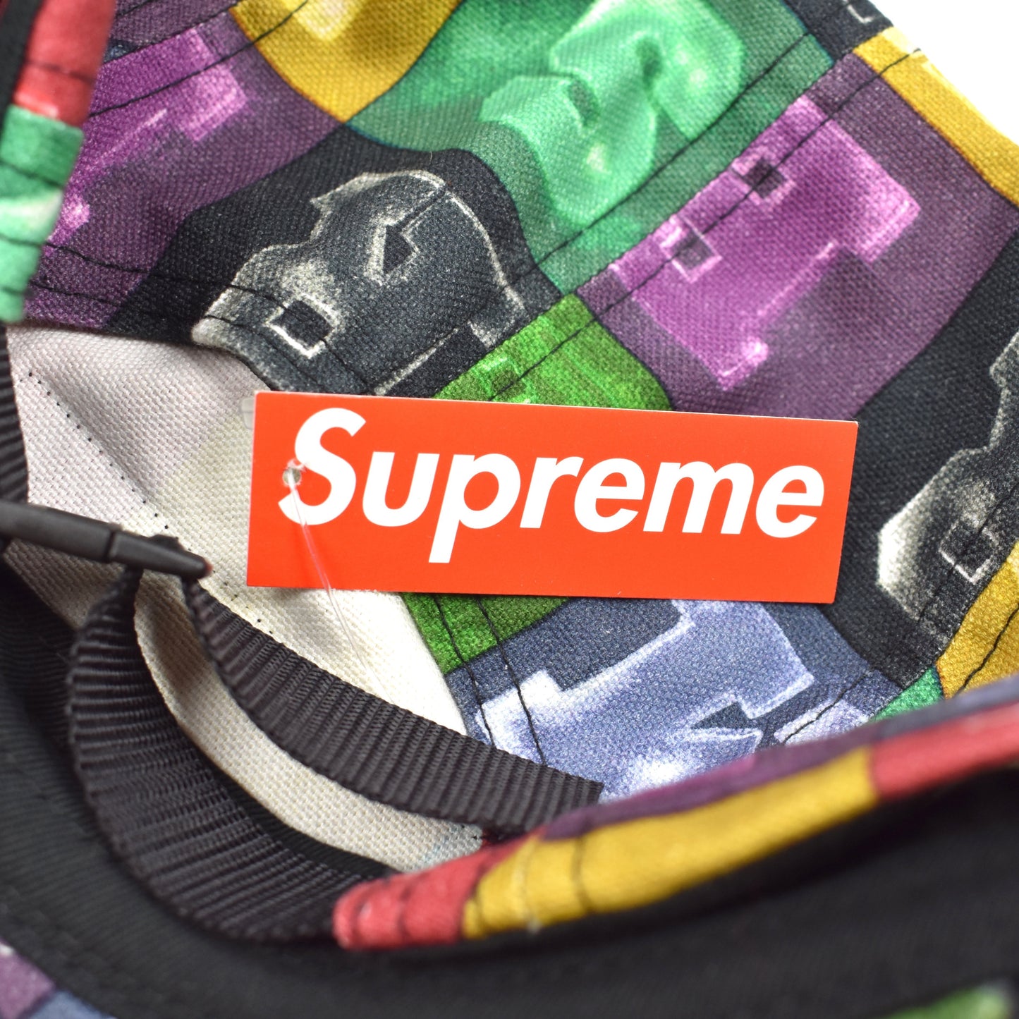 Supreme - Blocks Print Box Logo Hat (Multicolor)