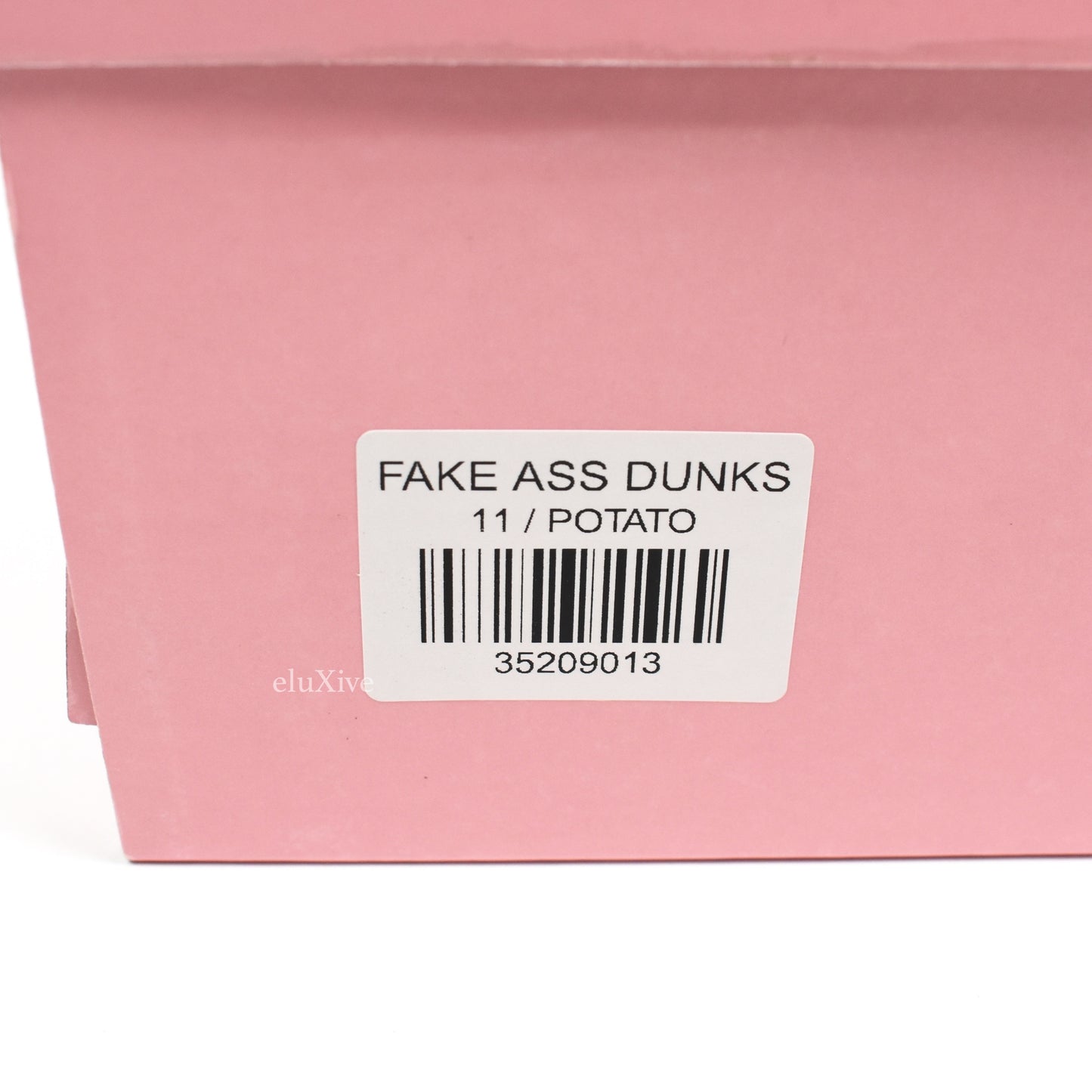 Imran Potato - Fake Ass Dunk Sneakers (Black)