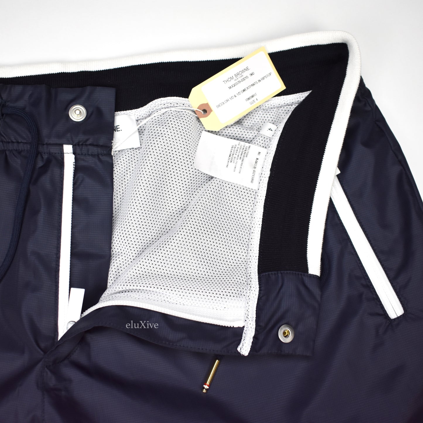 Thom Browne - Color Blocked Nylon Track Pants