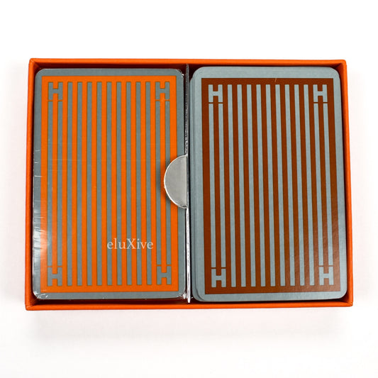 Hermes - Vintage H Logo Playing Cards