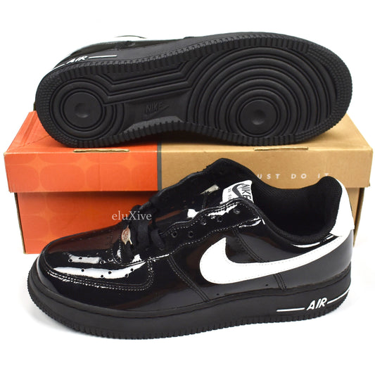 Nike - Air Force 1 Low Patent Leather (Black/White)