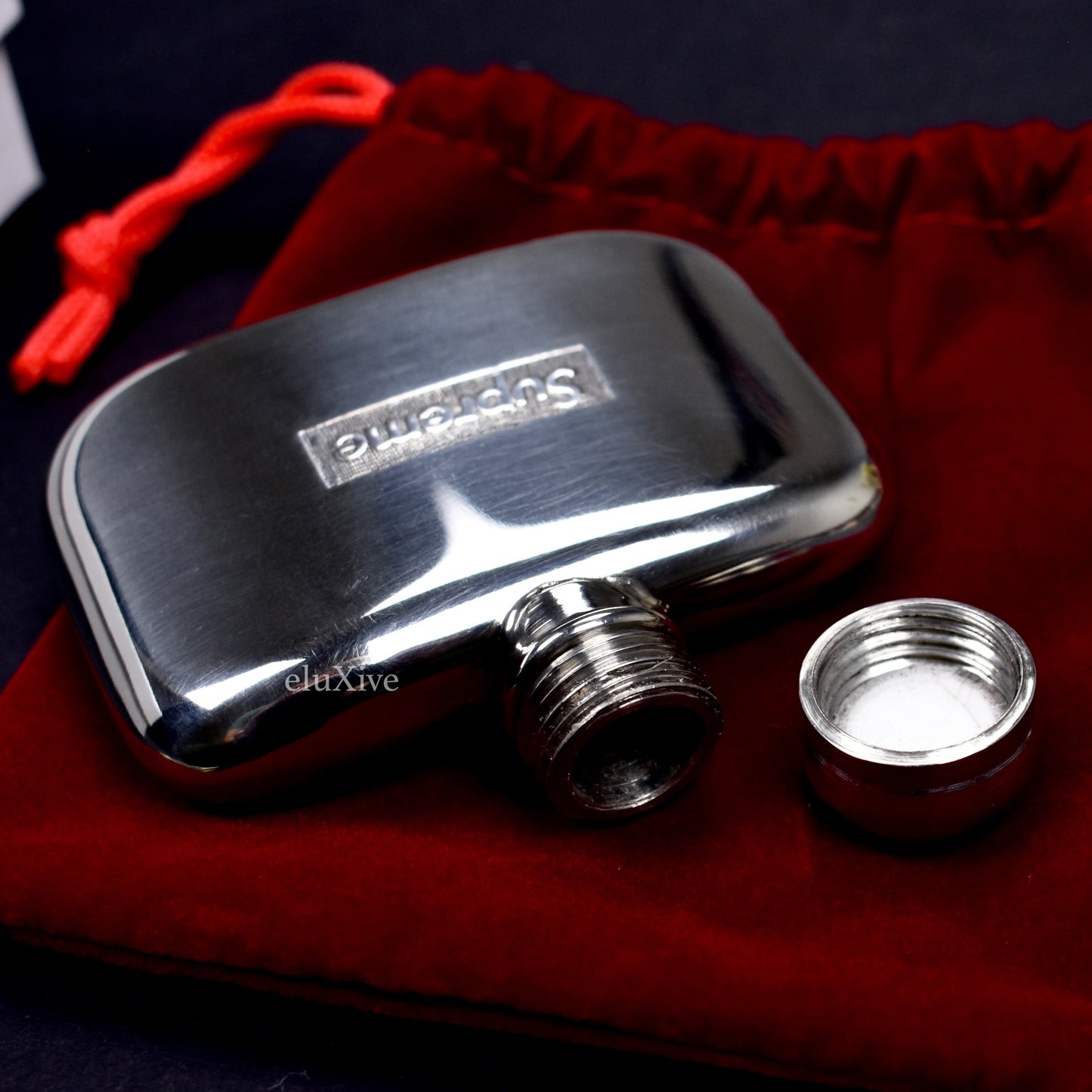 Supreme - Box Logo Pewter Flask
