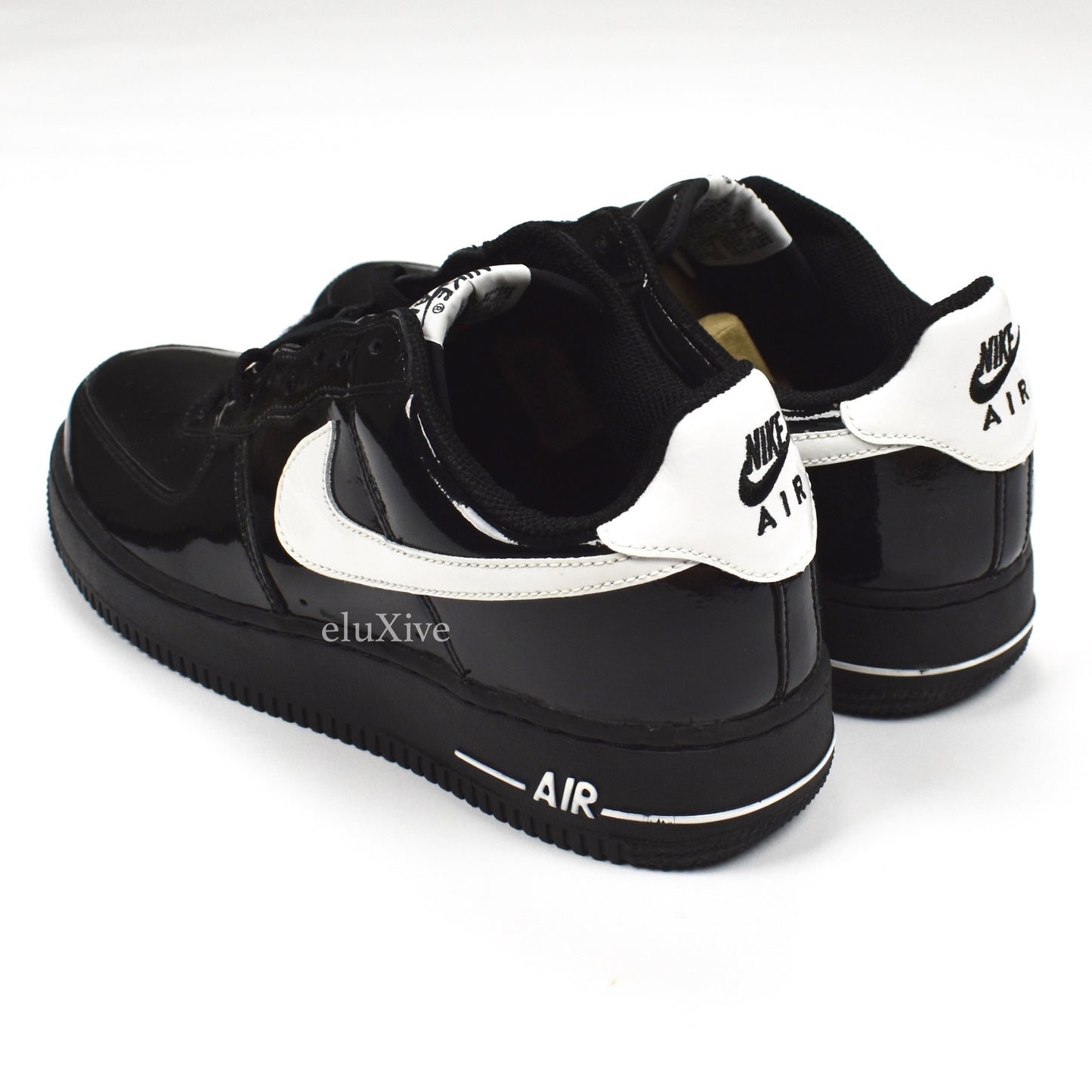 Nike - Air Force 1 Low Patent Leather (Black/White)