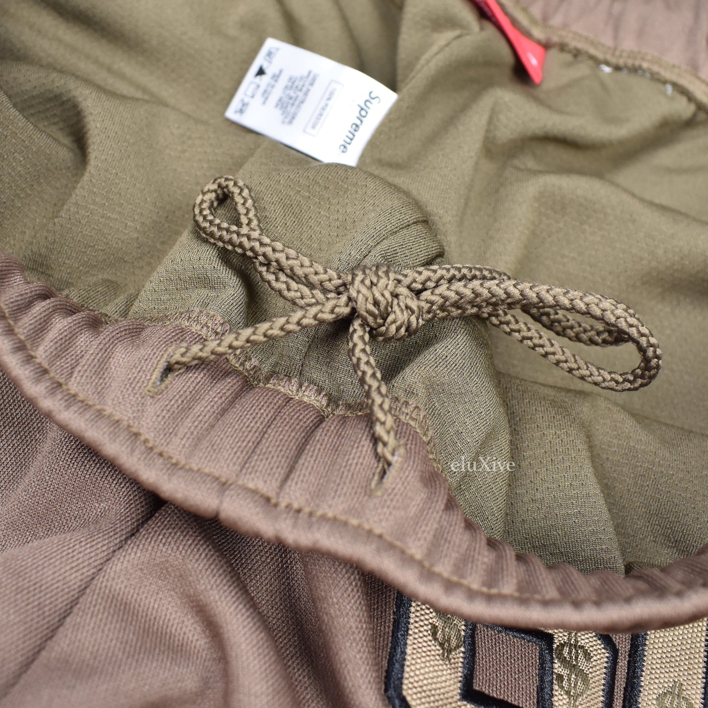 Supreme - Brown Monogram Logo Shorts