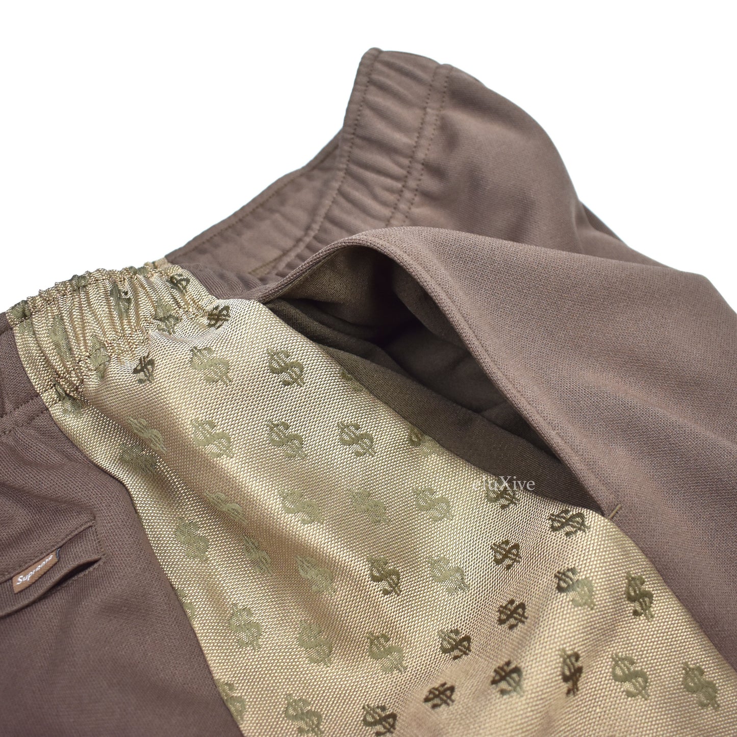 Supreme - Brown Monogram Logo Shorts