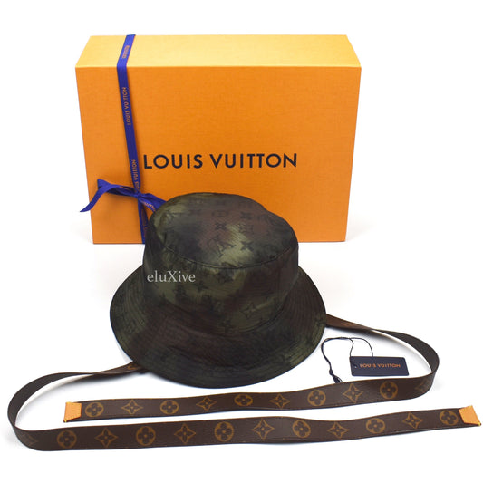 Louis Vuitton - Monogram Ikat Bucket Hat with Straps