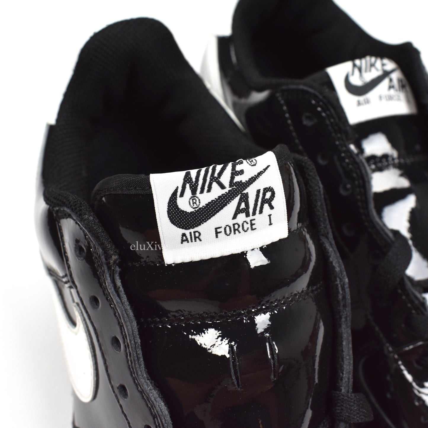 Nike - Air Force 1 Low Patent Leather (Black/White)