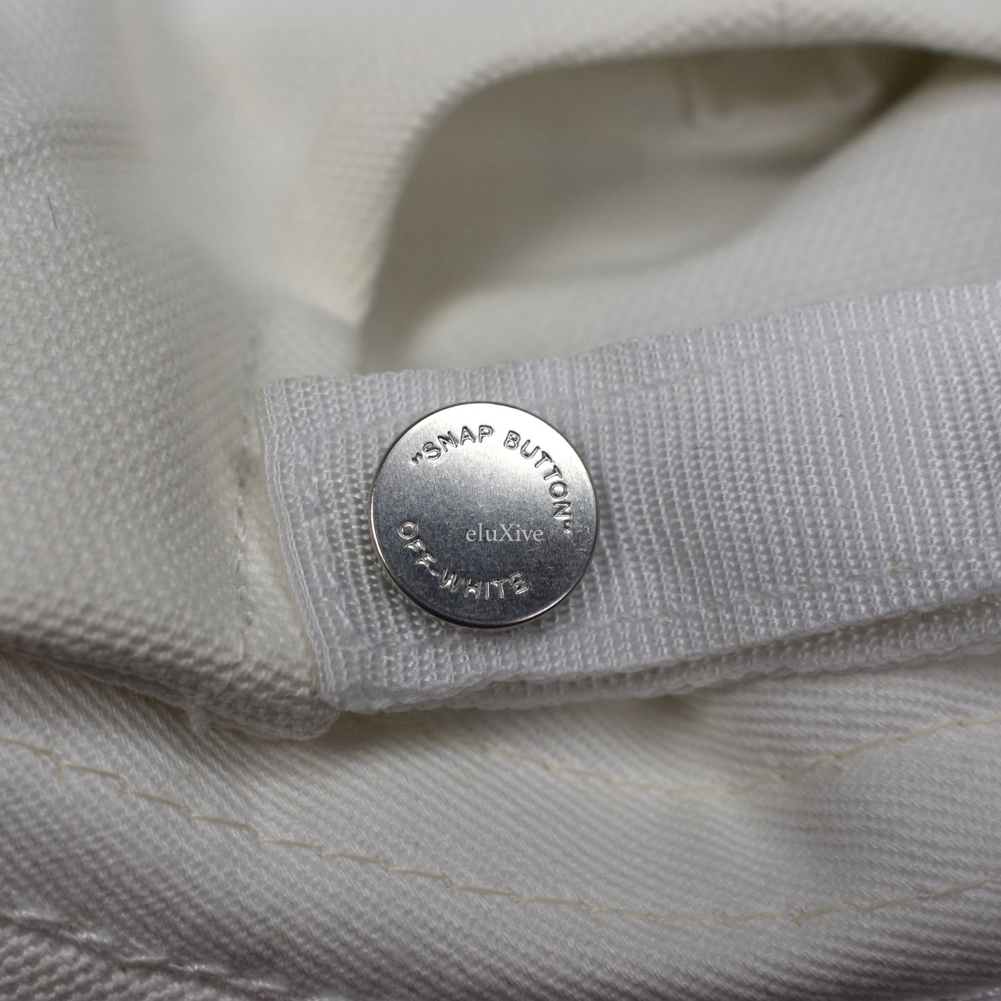 Off-White - EMPTY GALLERY Velvet Logo Hat