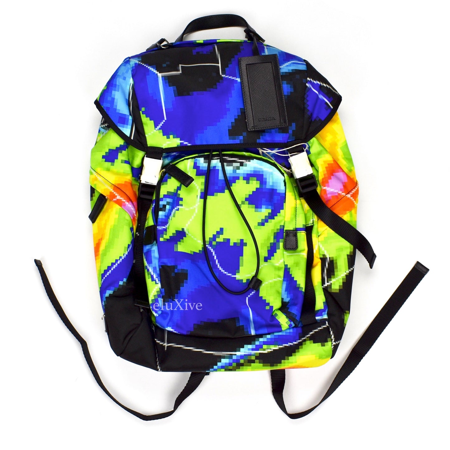 Prada - Radar Print Nylon Backpack