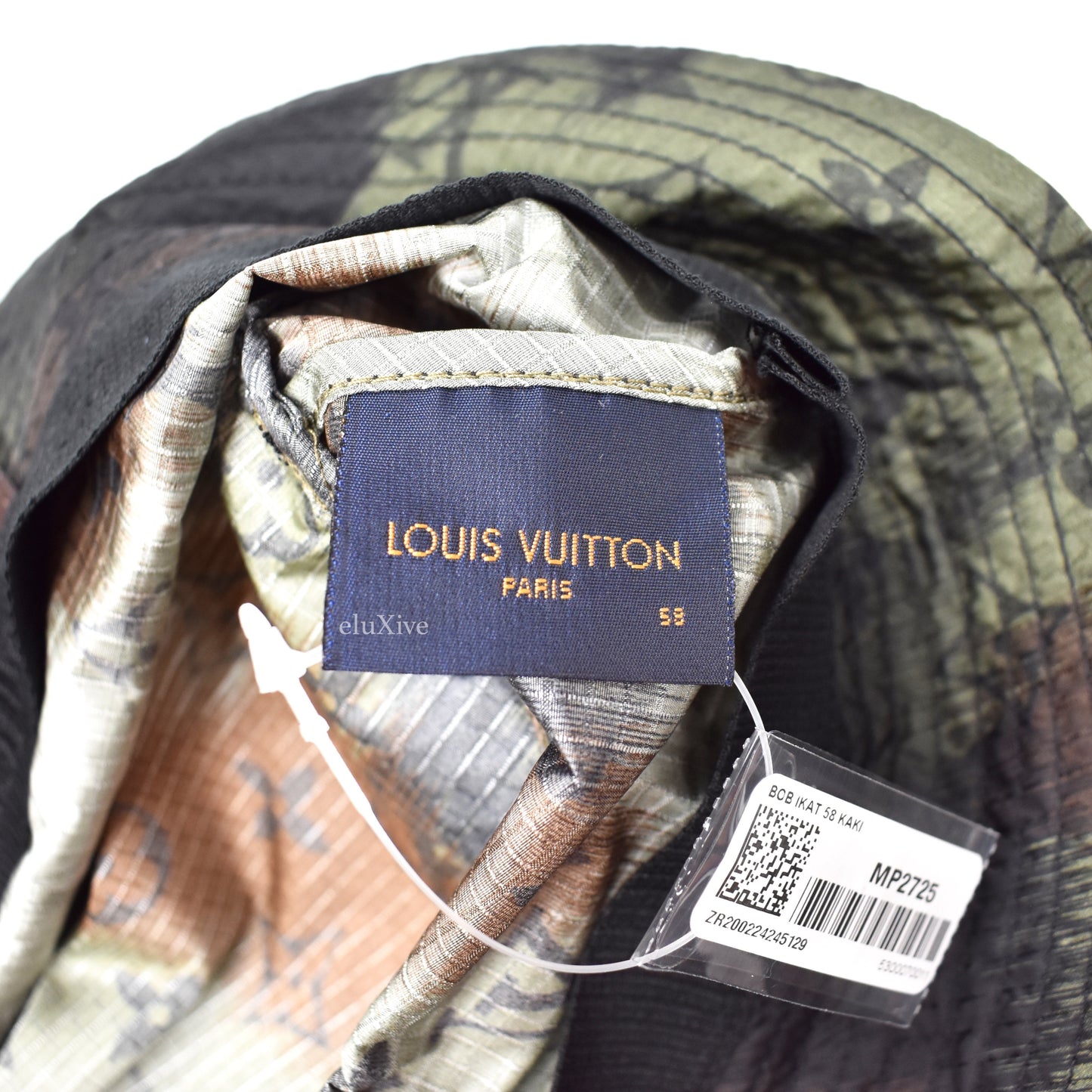 Louis Vuitton - Monogram Ikat Bucket Hat with Straps