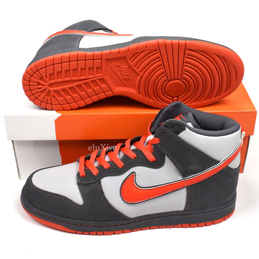 Nike - Dunk High 6.0 (Wolf Gray/Max Orange)