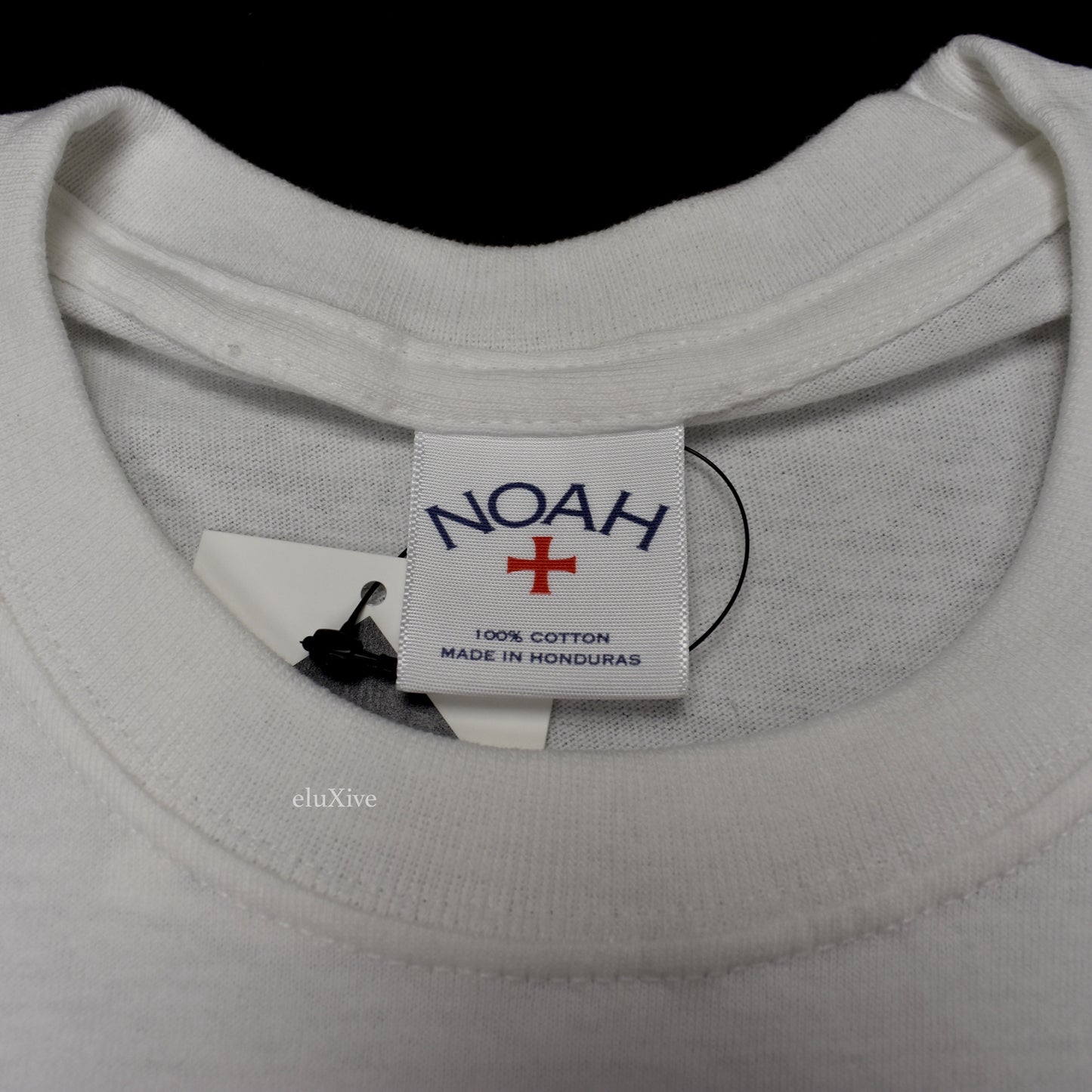 Noah x Frog Skateboards - Logo Print Work T-Shirt (White)