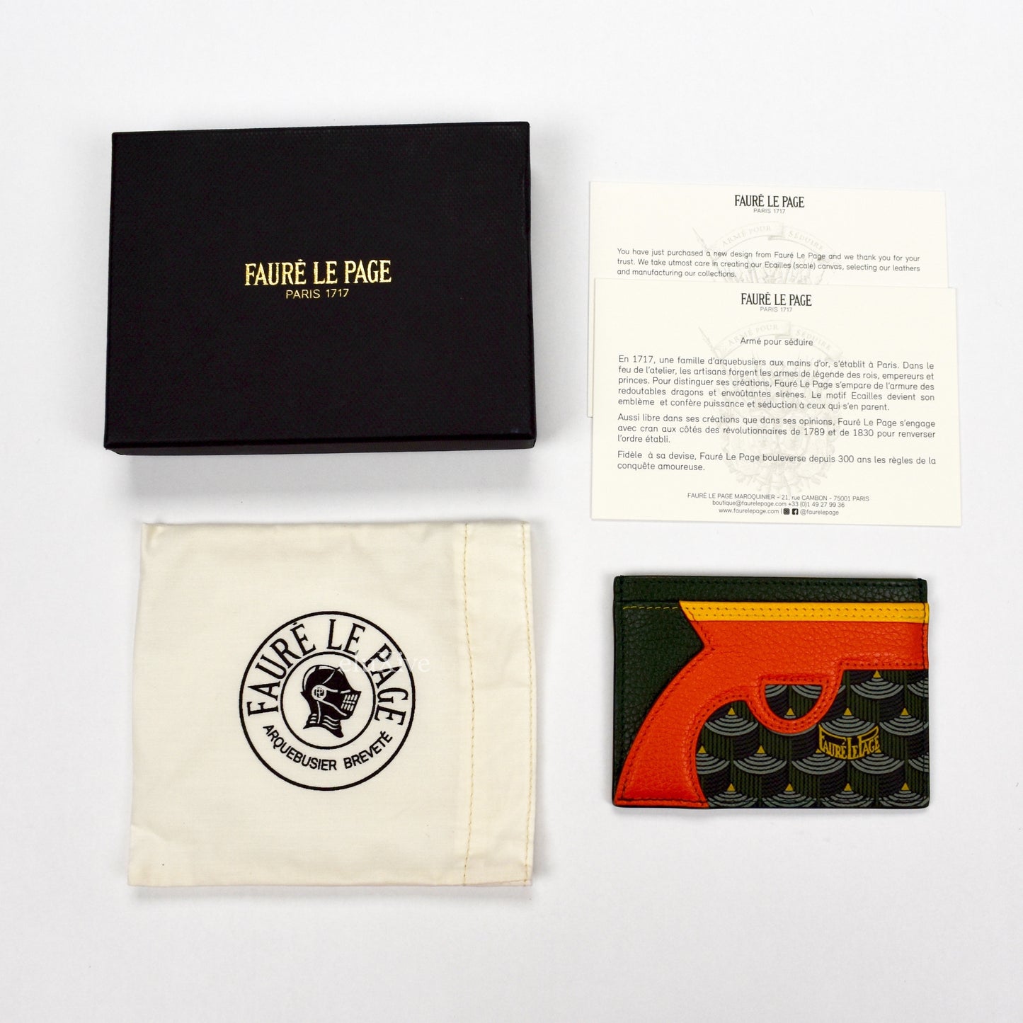 Faure Le Page - Empire Green Gangsta Card Holder