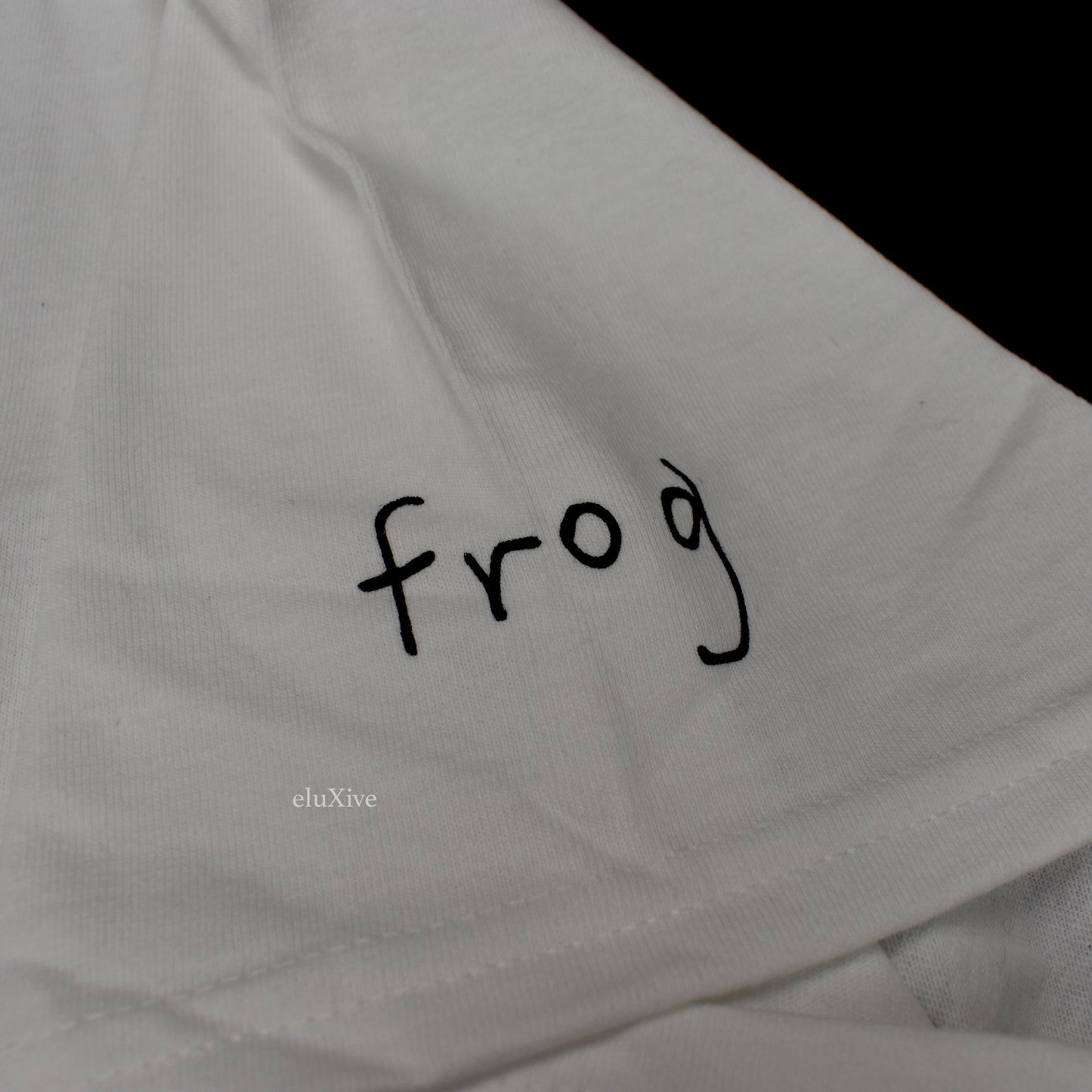 Noah x Frog Skateboards - Logo Print Work T-Shirt (White)