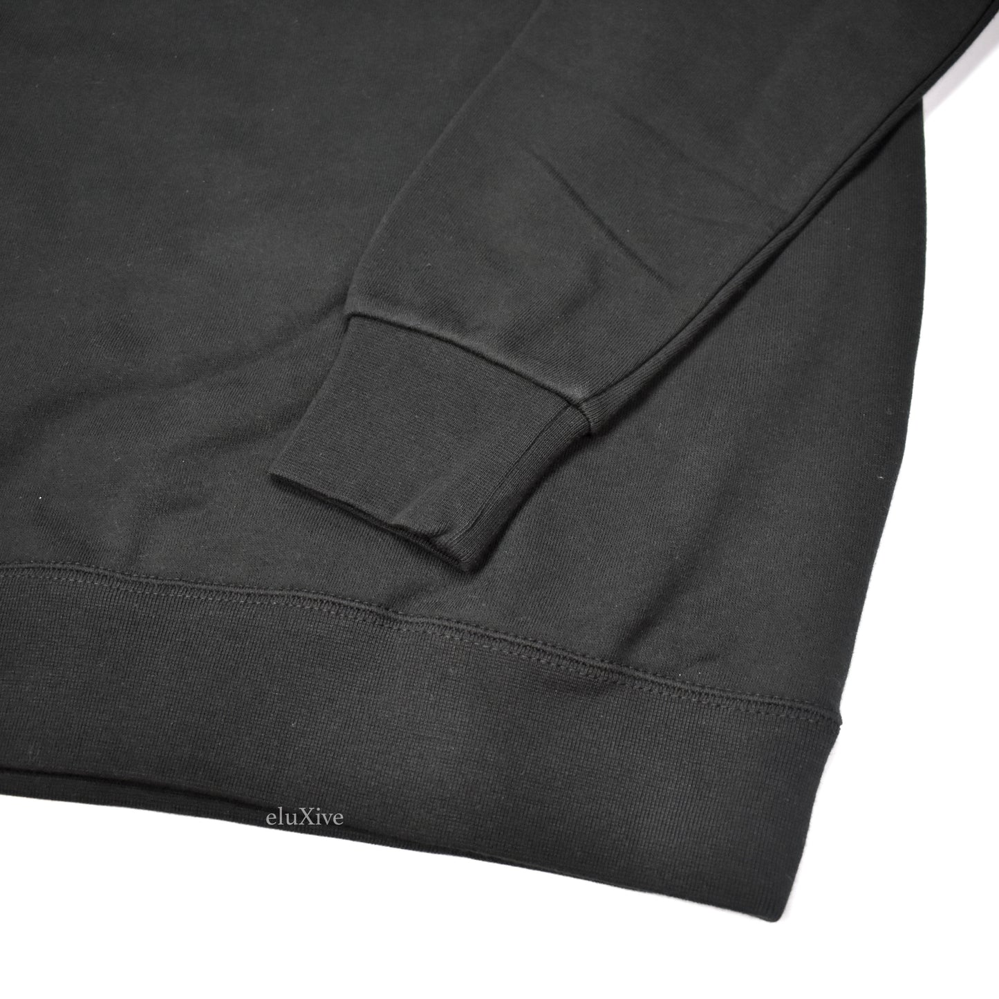Comme Des Garcons - Black Logo Crewneck Sweatshirt