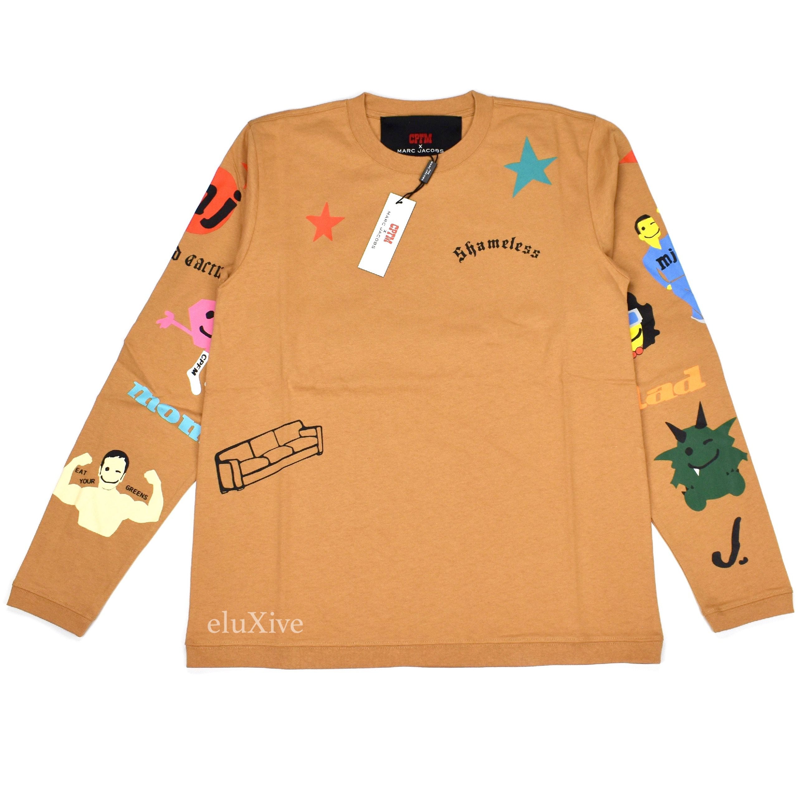 Cactus Plant Flea Market x Marc Jacobs - Tattoo Logo Print T-Shirt 