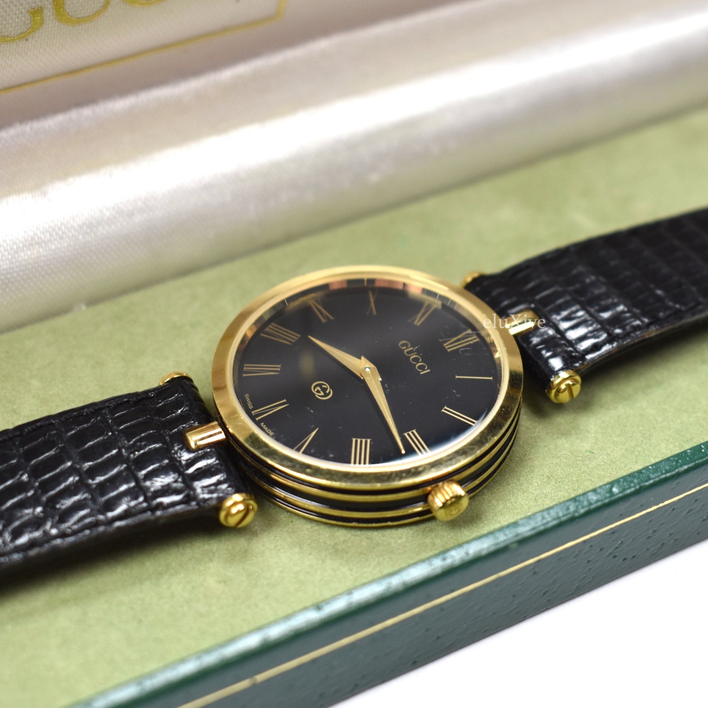 Gucci - Men's 2000M Black Dial Watch