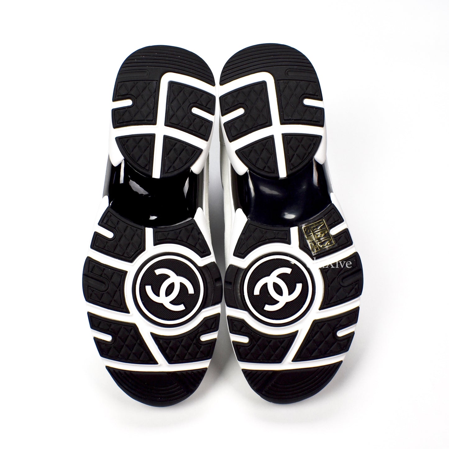 Chanel - Classic Monogram Logo Trainer (White/Blue)
