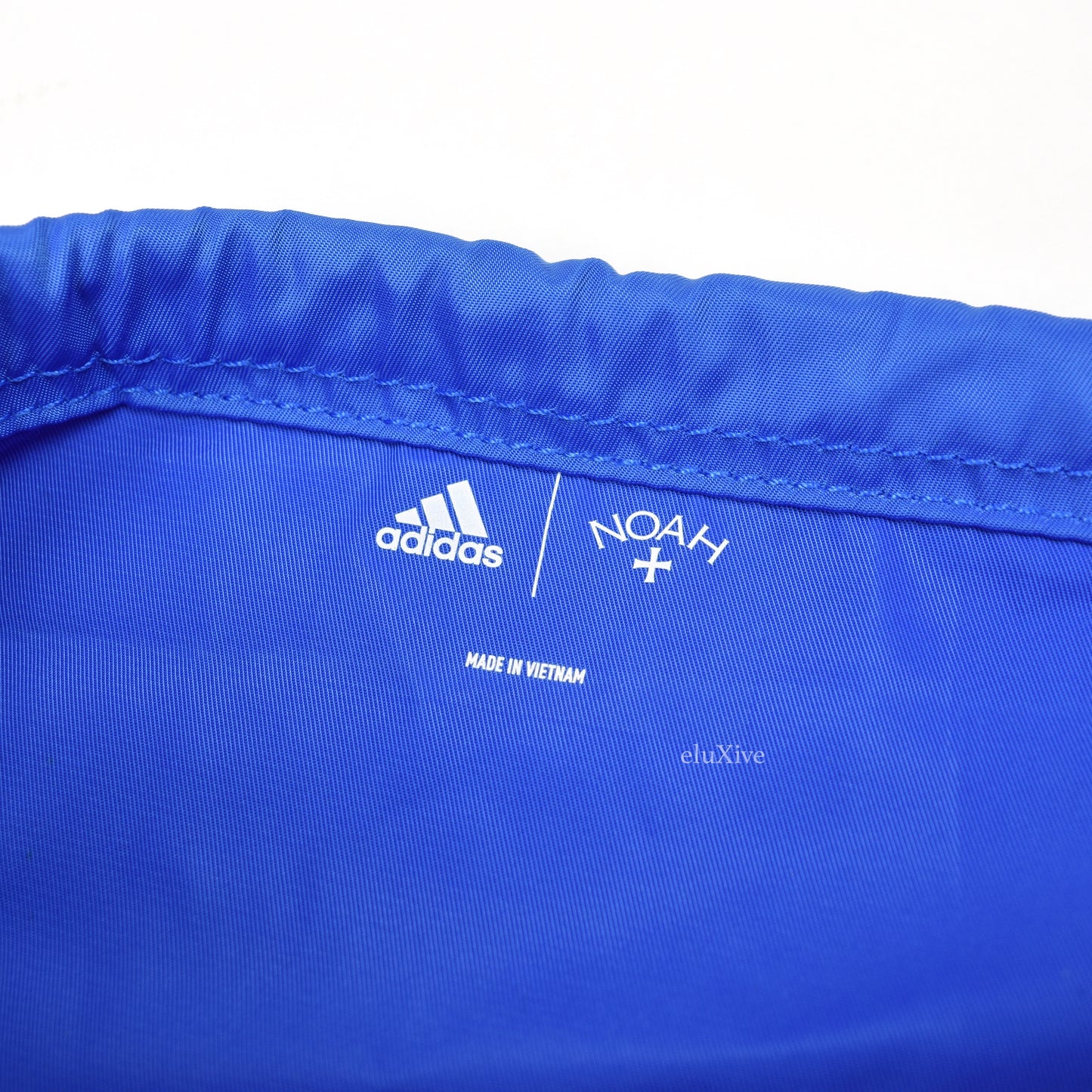 Noah x Adidas - Shell Core Logo Drawstring Bag (Blue)