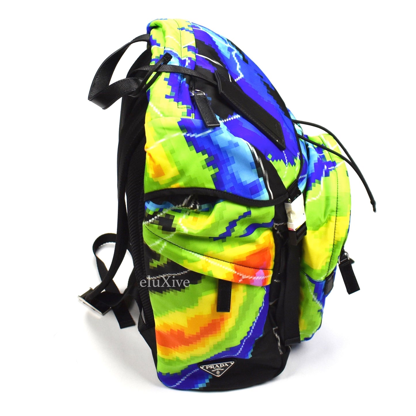 Prada - Radar Print Nylon Backpack