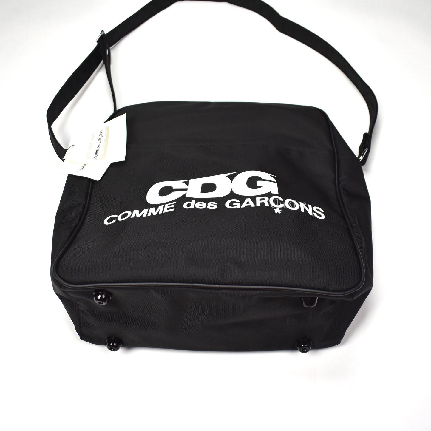 Comme Des Garcons - Black CDG Logo 'Airline' Bag