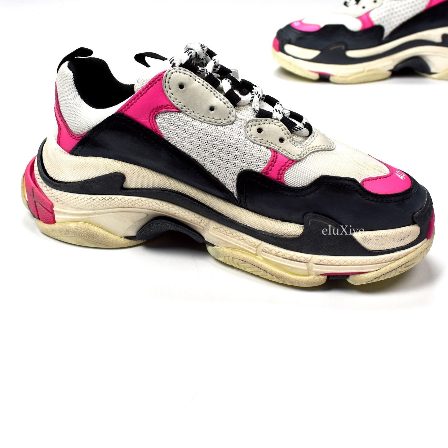 Balenciaga - Women's Triple S Trainer (White / Pink)