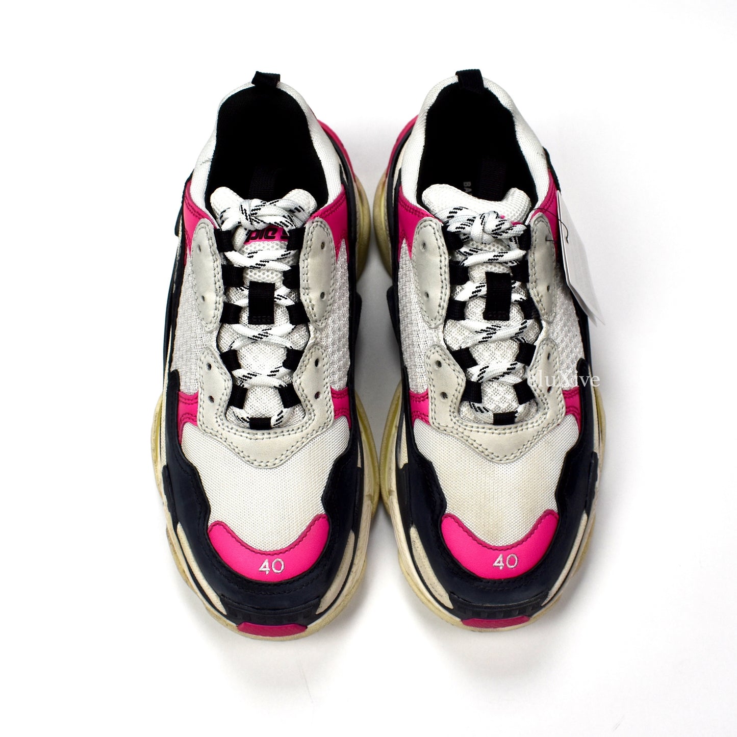 Balenciaga - Women's Triple S Trainer (White / Pink)