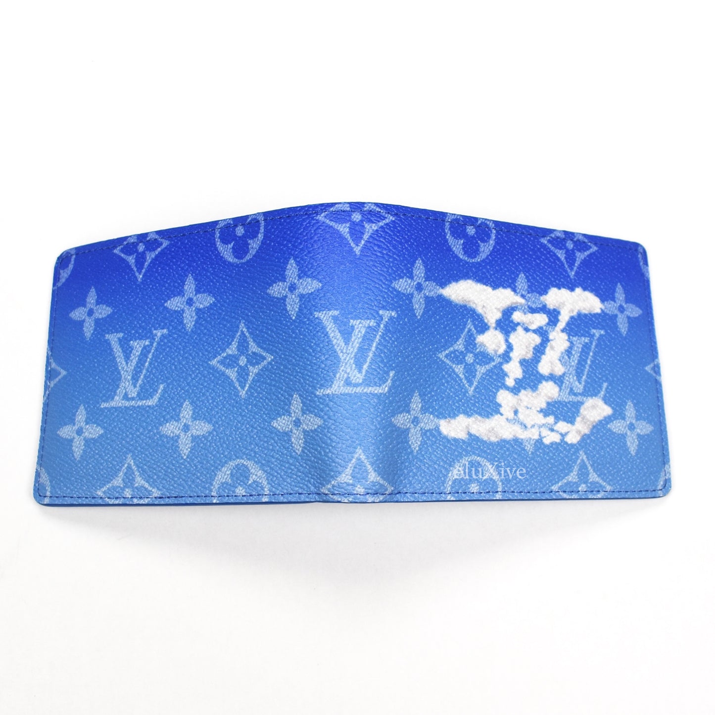 Louis Vuitton - LV Cloud Monogram Logo Bifold Wallet