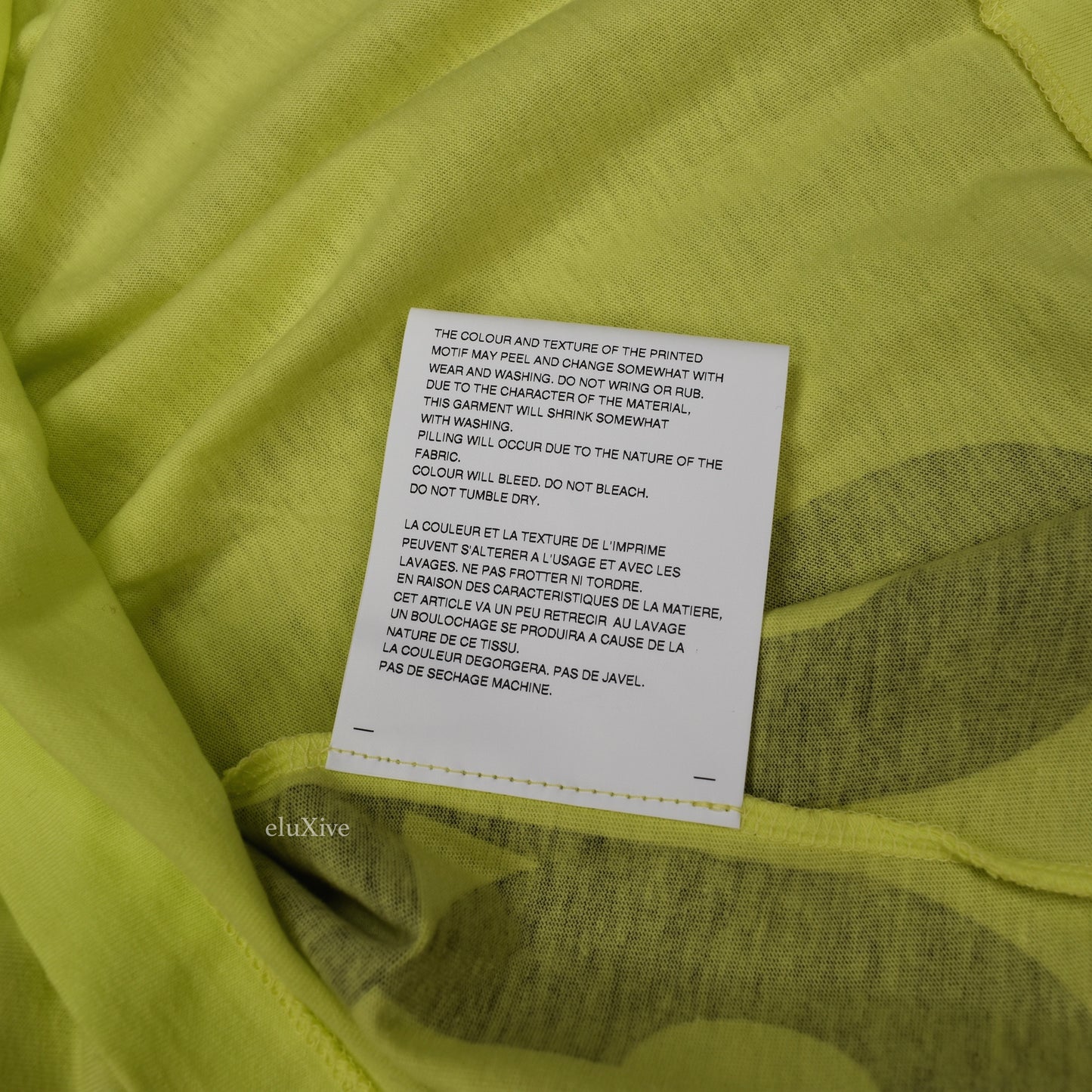 Comme Des Garcons - Yellow CDG Logo S/S T-Shirt