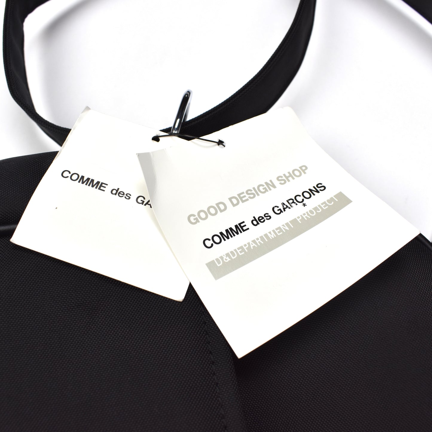 Comme Des Garcons - Black CDG Logo 'Airline' Bag