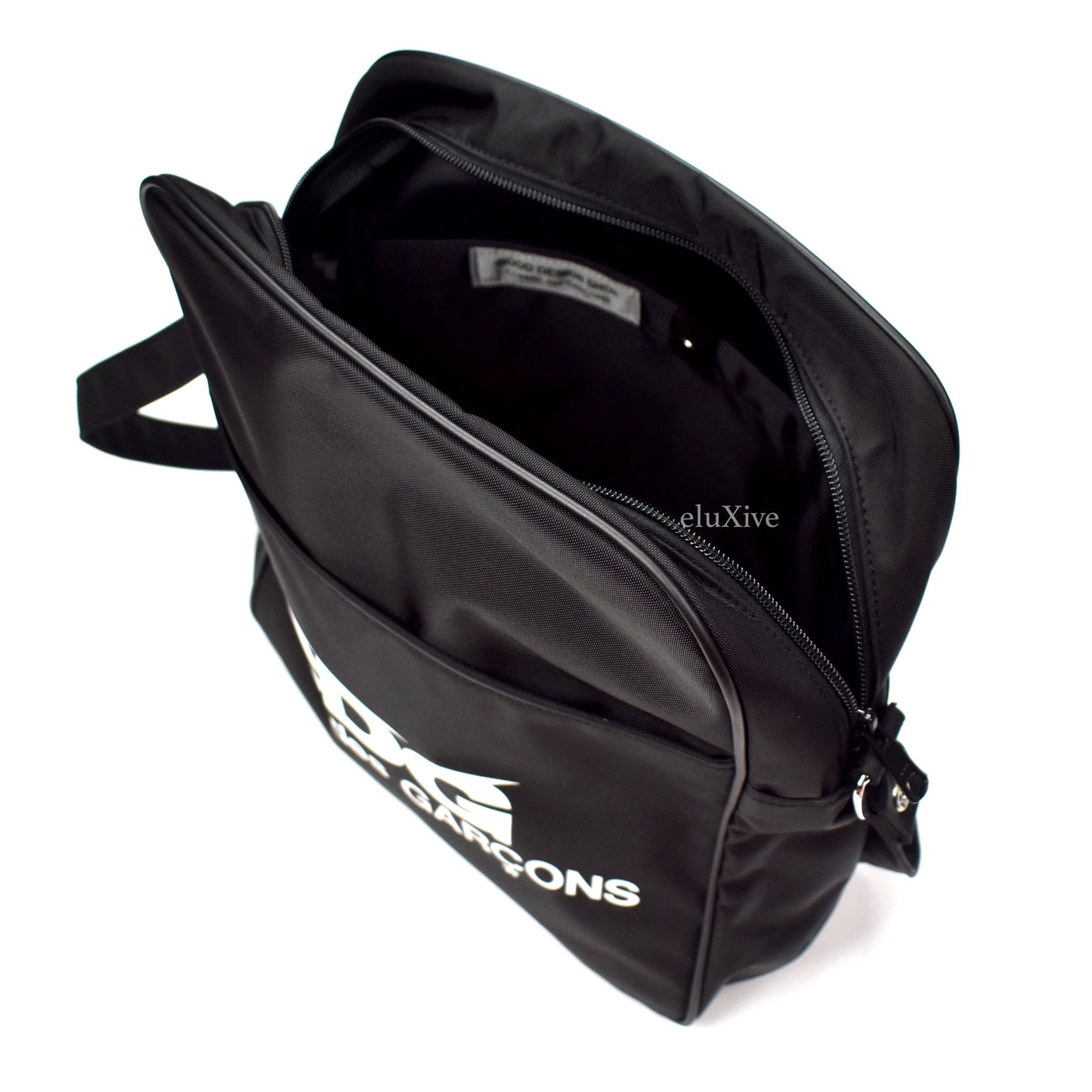 Comme Des Garcons - Black CDG Logo 'Airline' Bag
