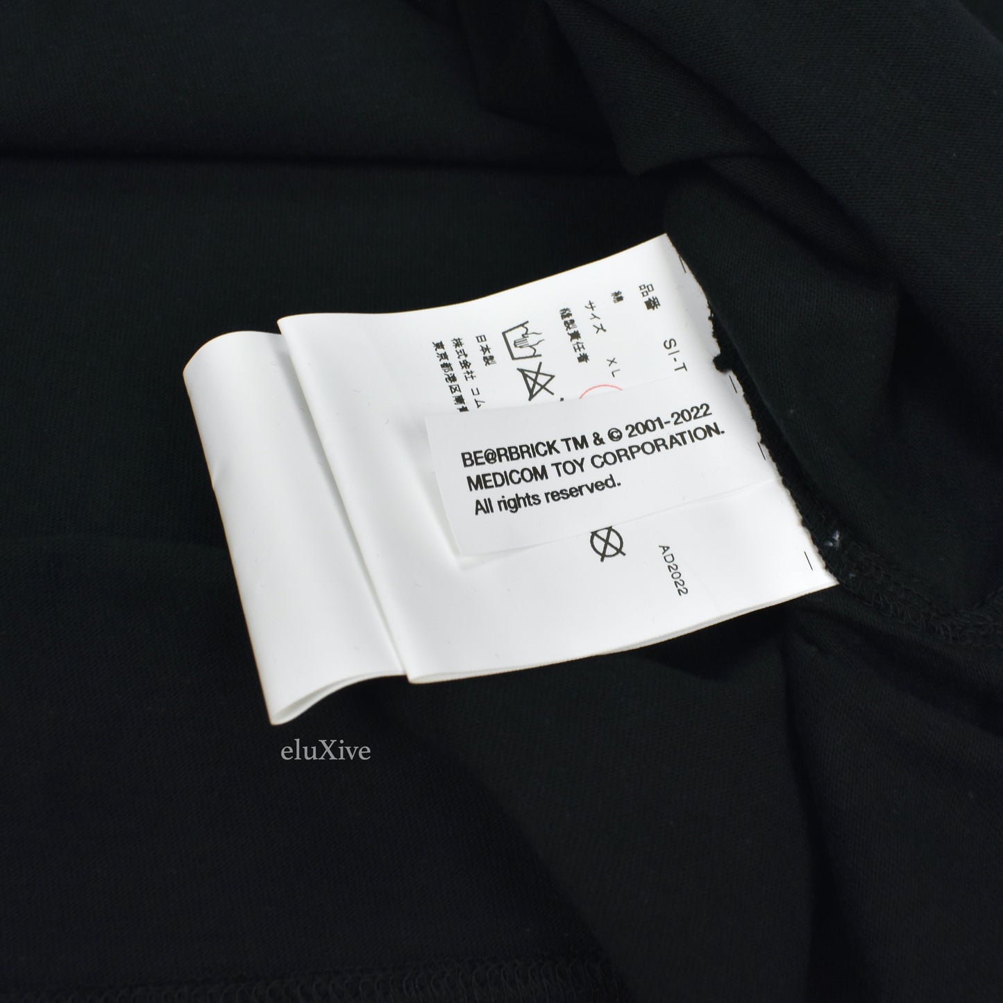 Comme des Garcons x Medicom - CDG Bearbrick Logo L/S T-Shirt (Black)