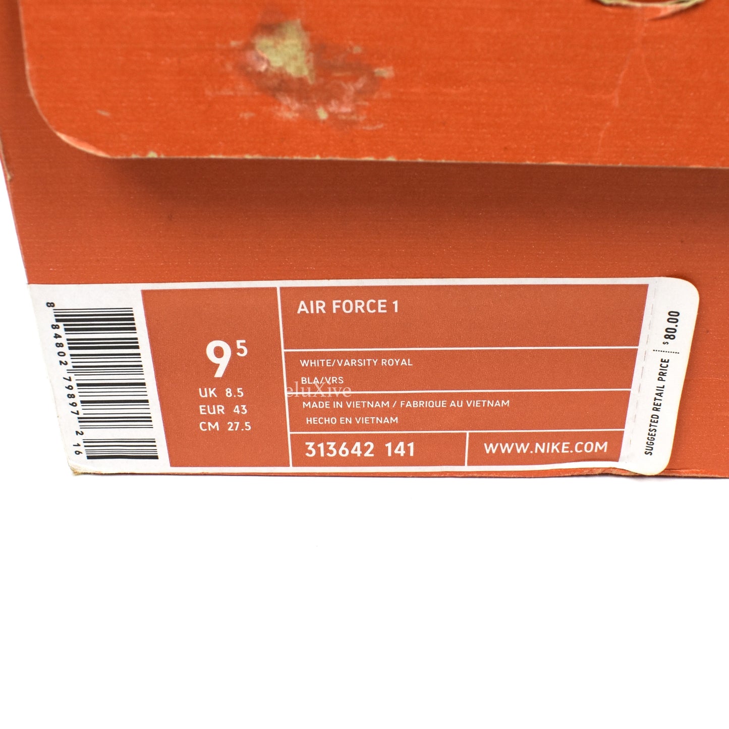 Nike - Air Force 1 'Stars' (White/Blue)