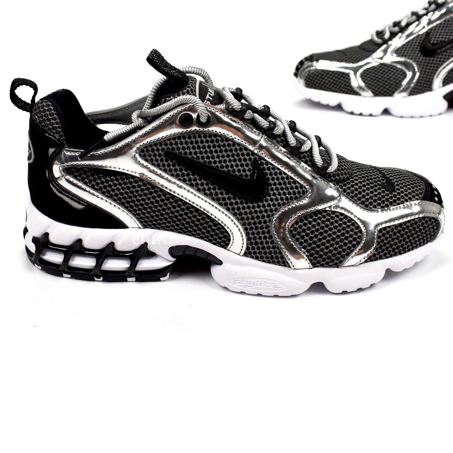 Nike x Stussy - Air Zoom Spiridon Cage 2 (Silver/Black)