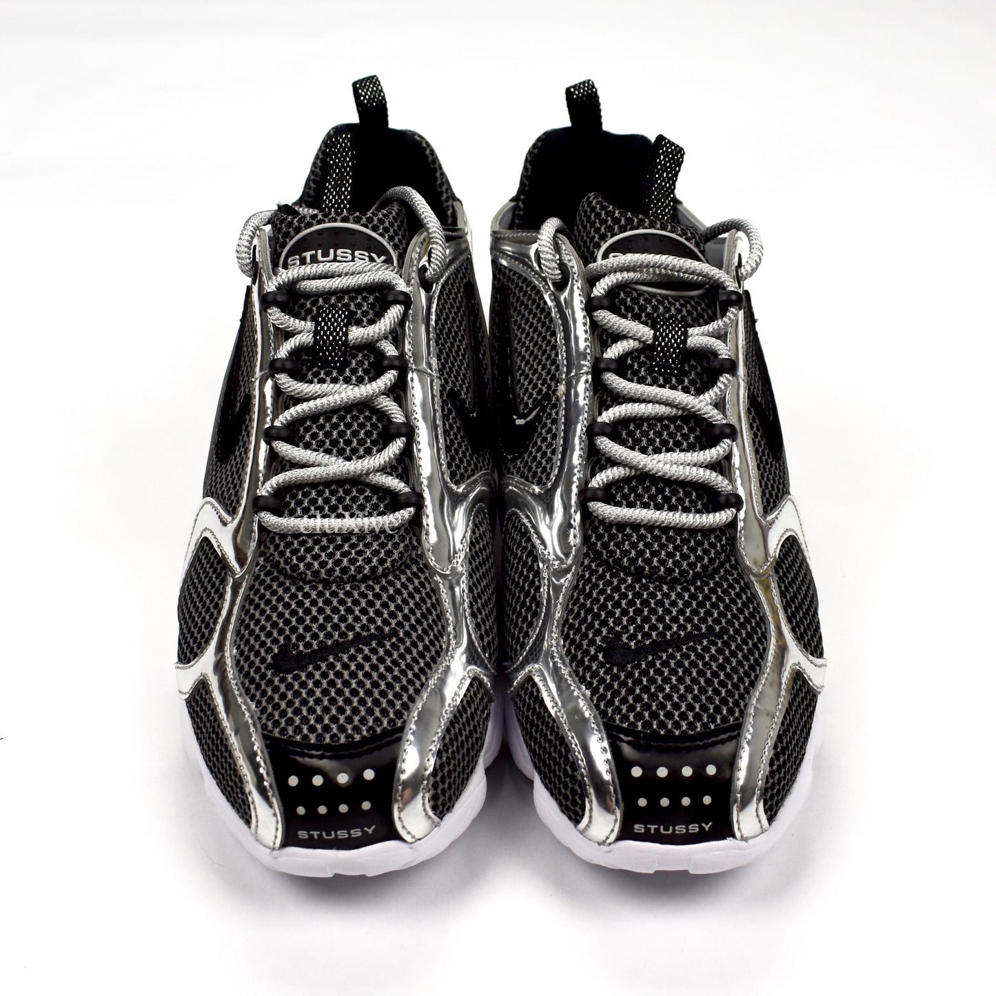 Nike x Stussy - Air Zoom Spiridon Cage 2 (Silver/Black)