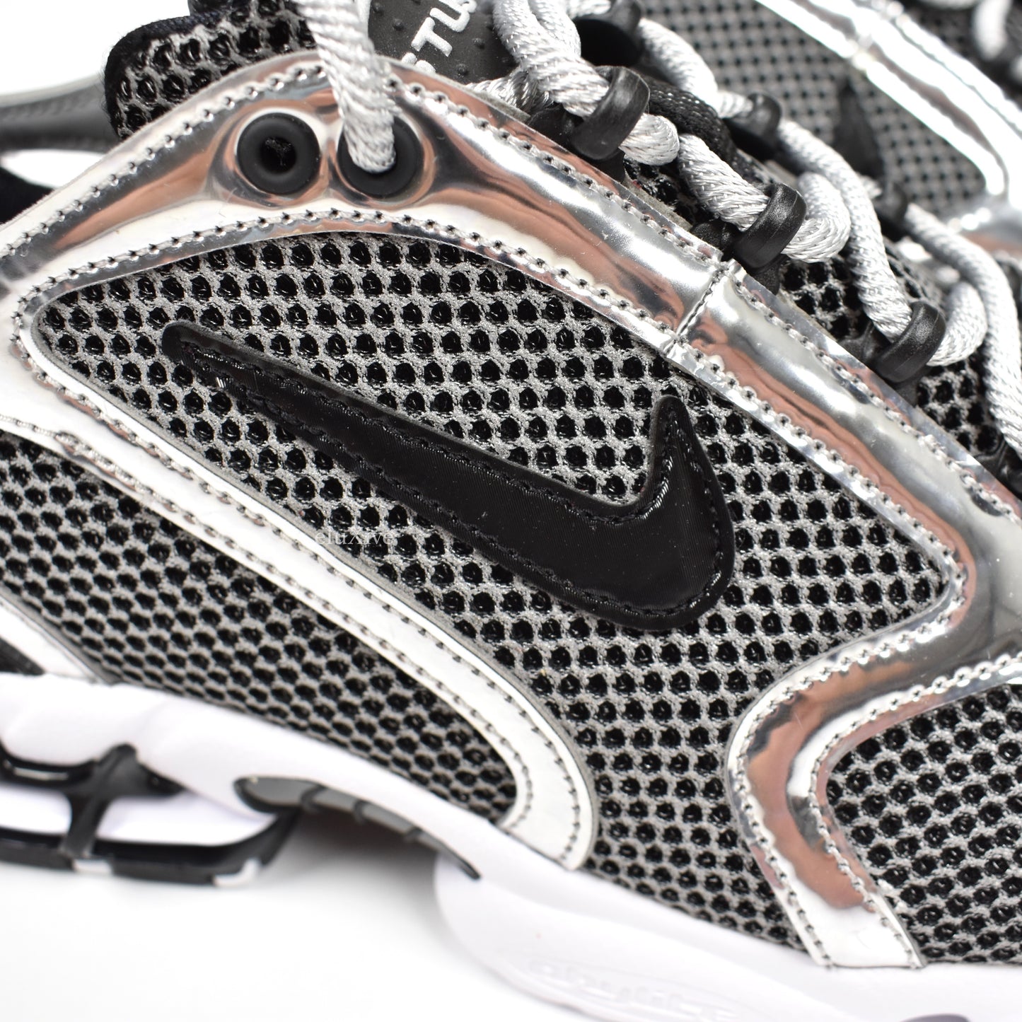 Nike x Stussy - Air Zoom Spiridon Cage 2 (Silver/Black)