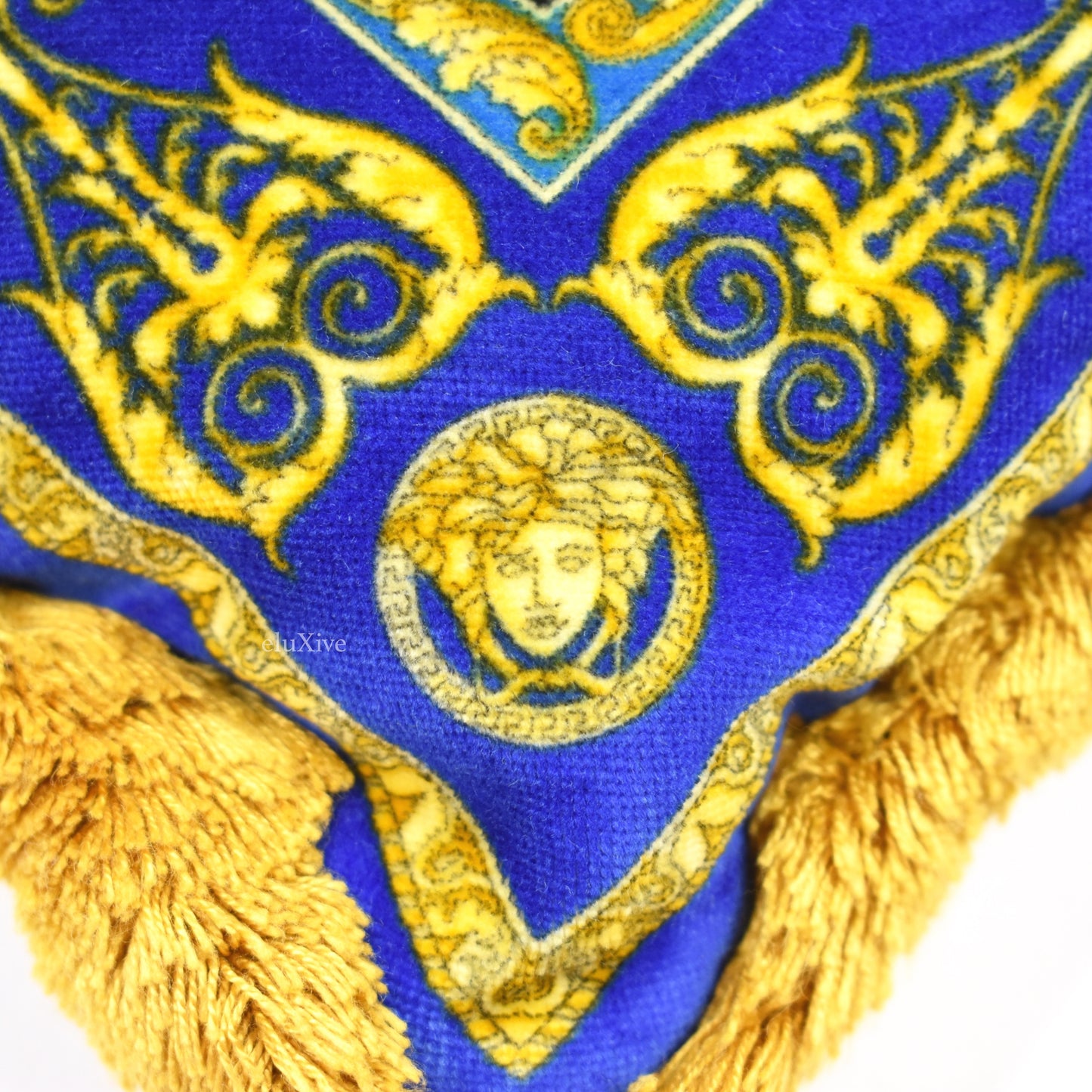 Versace - Barocco Tiger Velvet Pillow