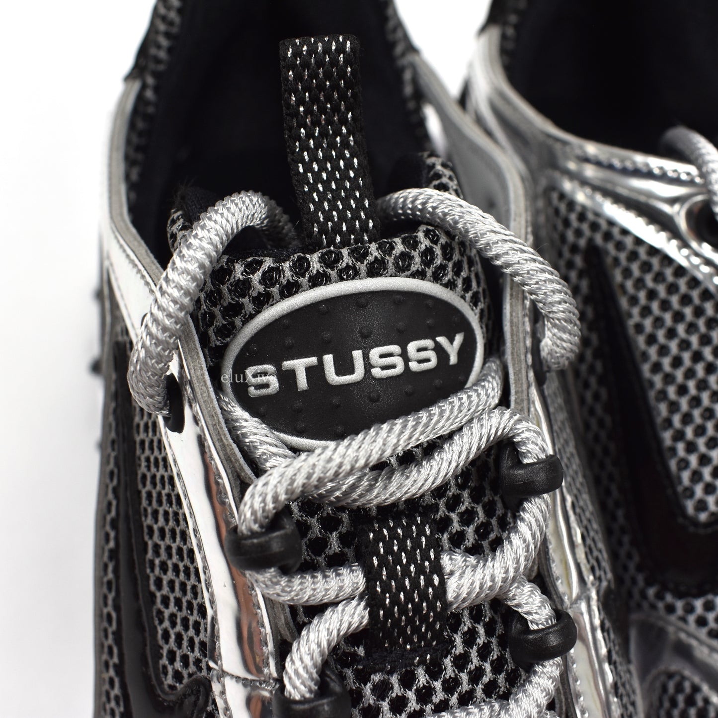 Nike x Stussy - Air Zoom Spiridon Cage 2 (Silver/Black)