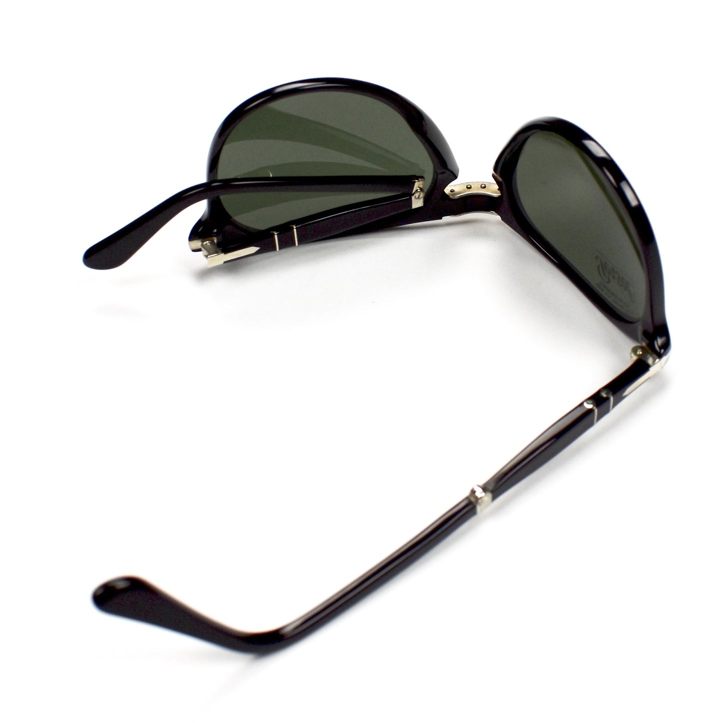 Persol - 9714-S Folding Sunglasses (Black)