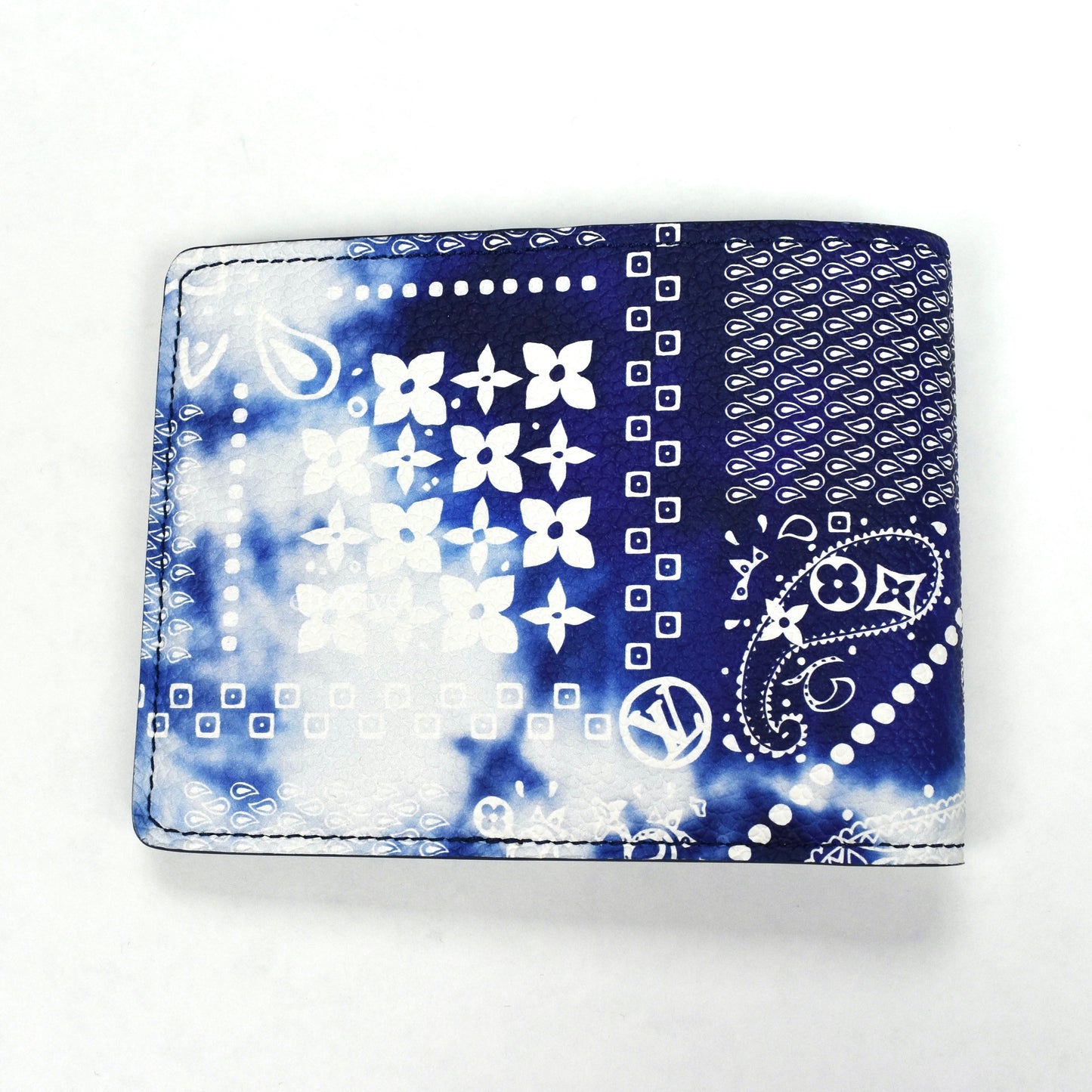 Louis Vuitton - Bandana Monogram Leather Slender Wallet