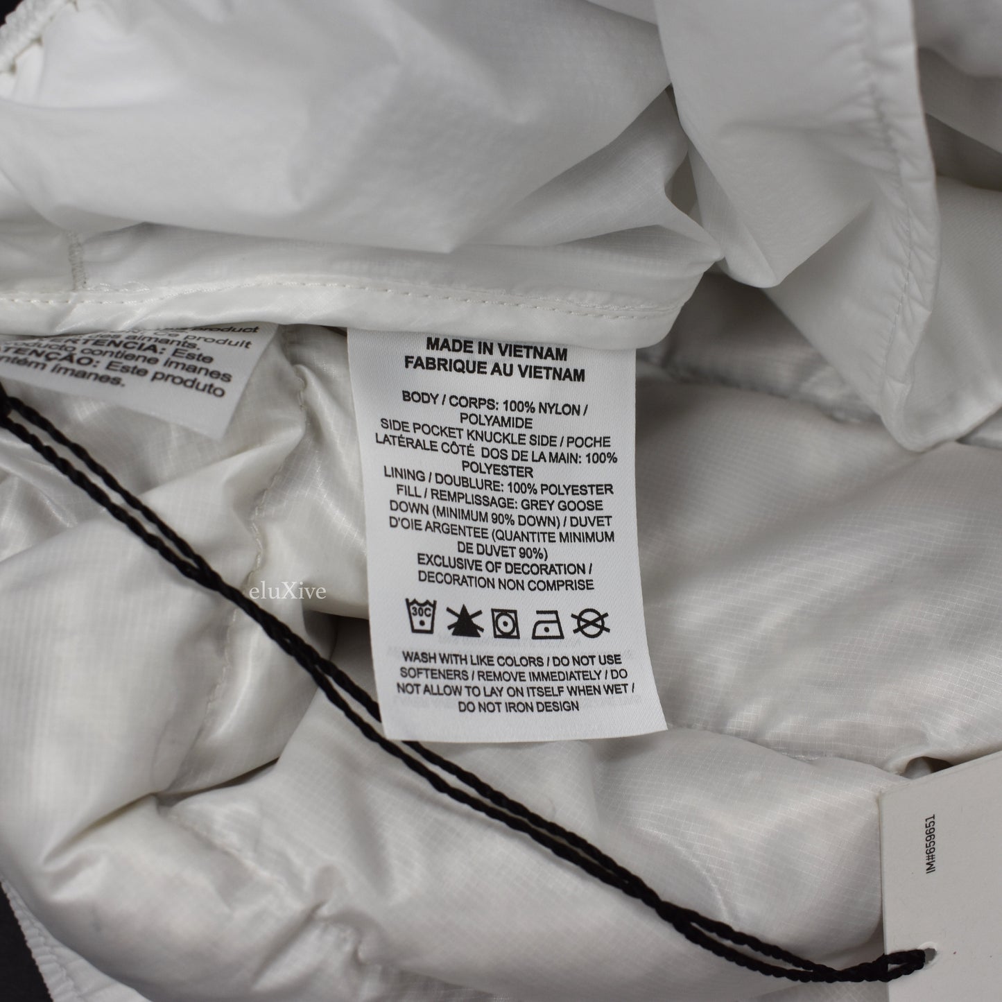 Nike x Tom Sachs - Down Fill Puffer Shorts (White)