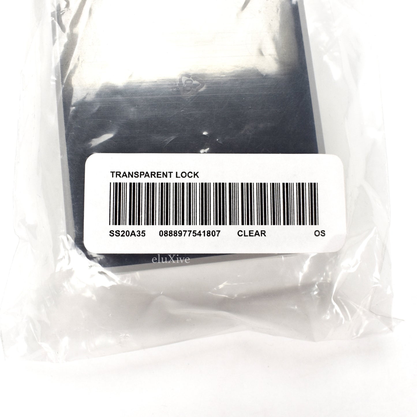 Supreme - Transparent Box Logo Lock